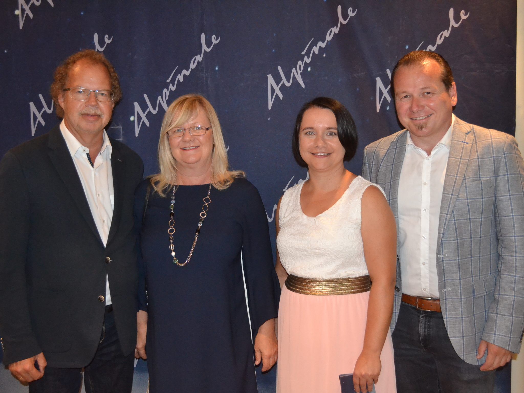Florian und Angelika Kasseroler, Manuela Mylonas und Harald Witwer.
