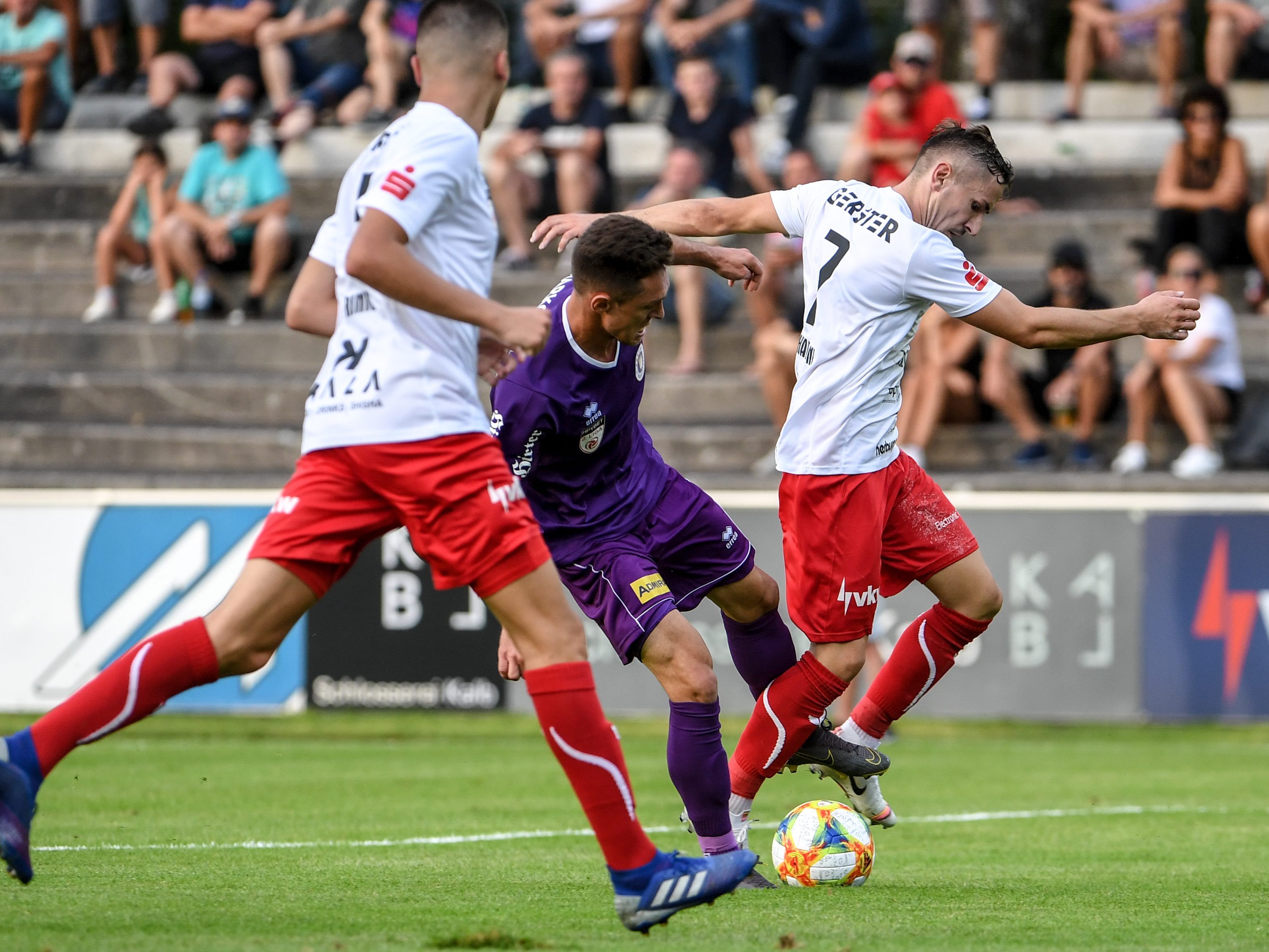 Der FC Dornbirn bestritt sein zweites Heimspiel auf der Birkenwiese in der 2. Liga gegen Austria Klagenfurt.