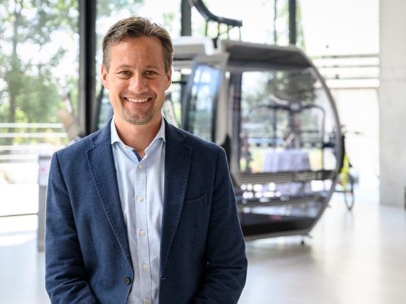 Jürgen Pichler ist seit 1. August neuer Marketingleiter bei Doppelmayr.