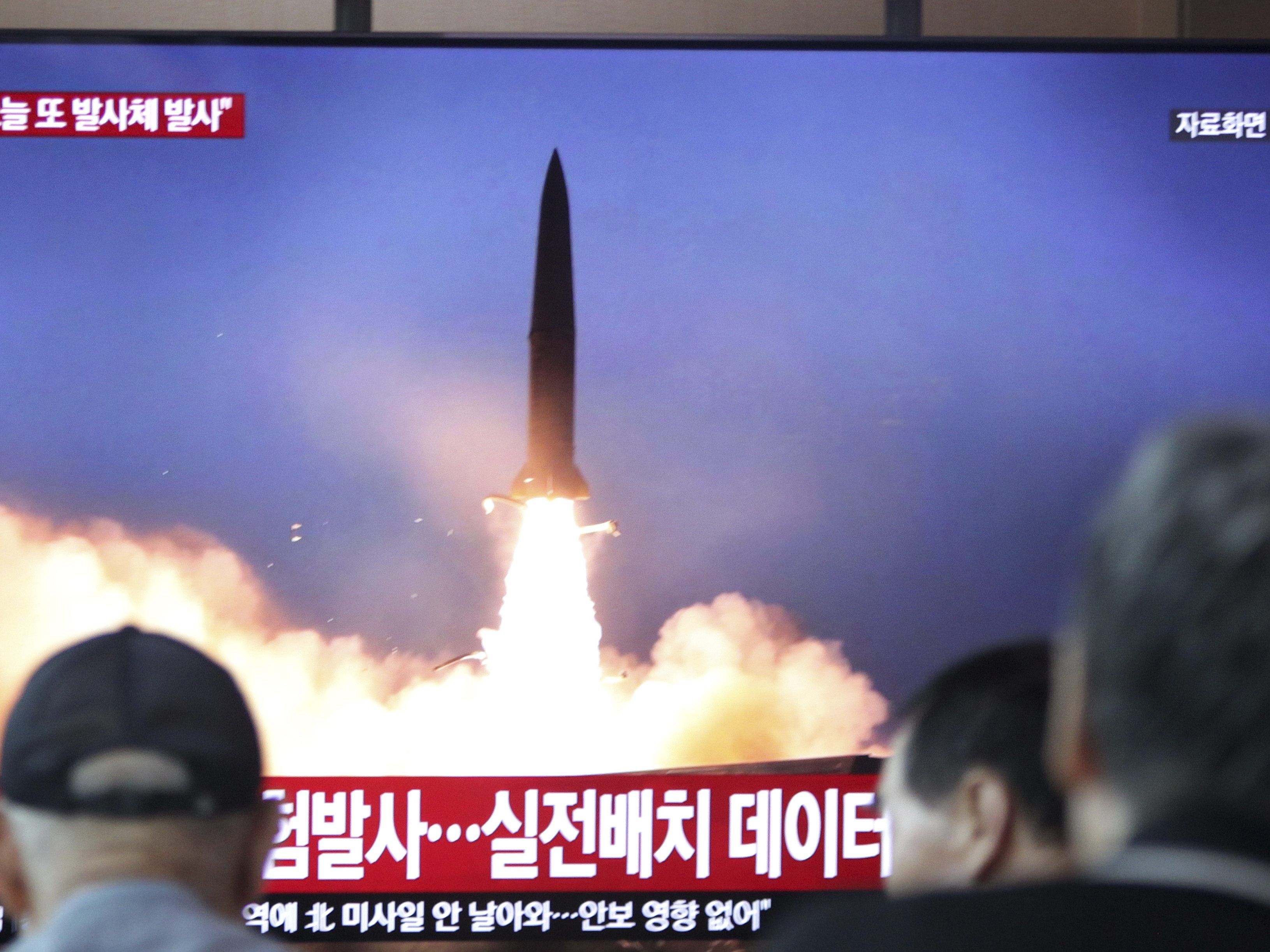 Nordkorea hat erneut Kurzstrecken-Raketen abgefeuert.