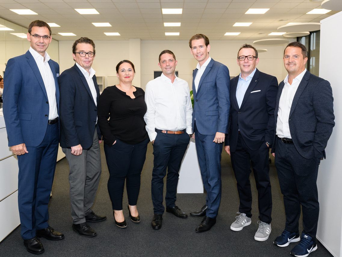 Beim Unternehmertreff war dieses Mal auch Ex-Kanzler Kurz zu Gast.