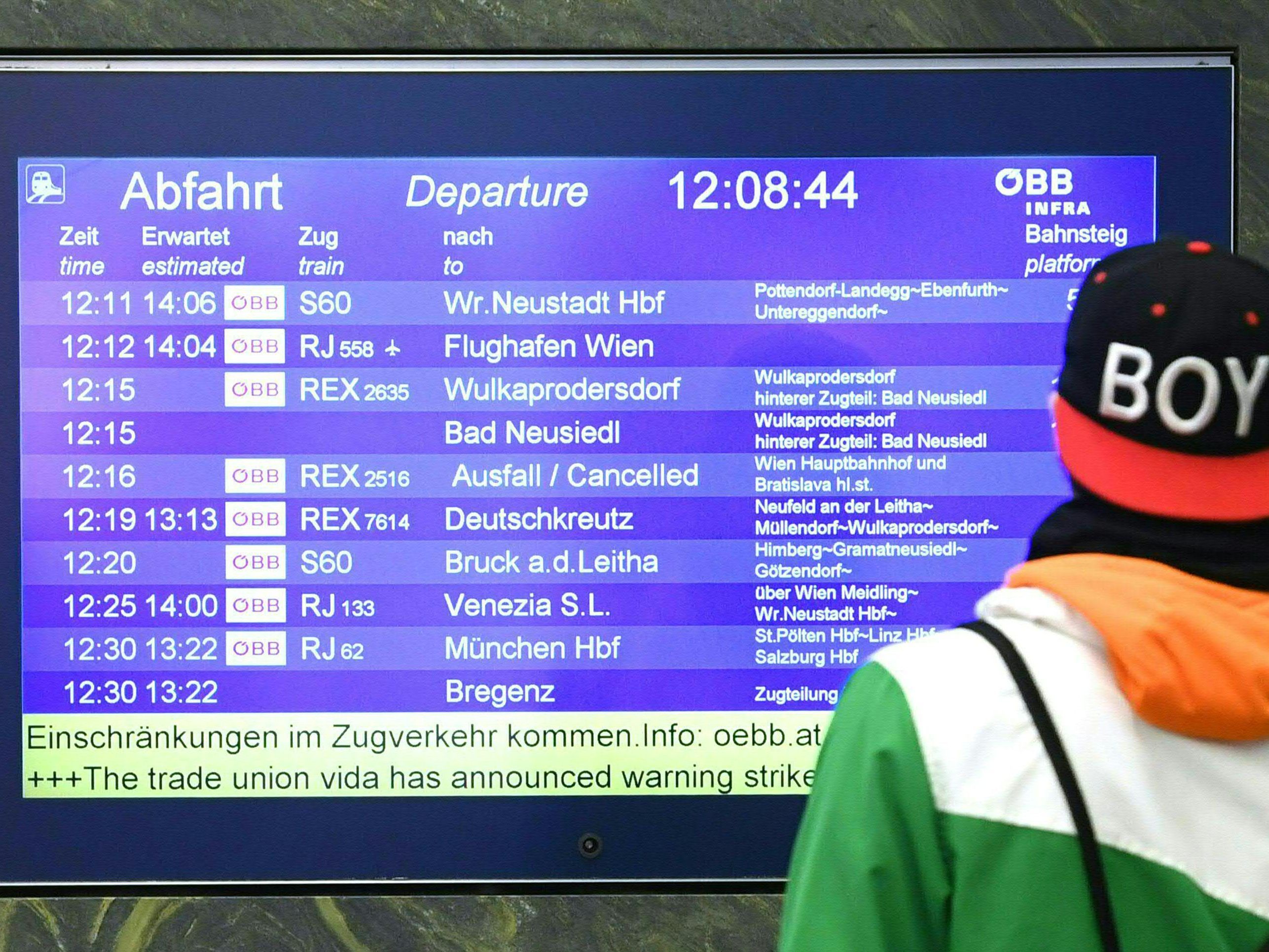 Auf der Westbahnstrecke im Bundesland Salzburg wird gebaut.