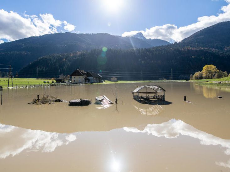 Wenn Flüsse über die Ufer treten, richten sie gewaltigen Schaden an.