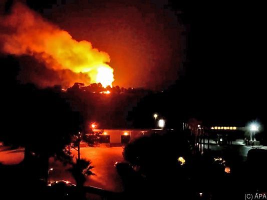 Die Ursache der Explosionsserie ist unklar Die Ursache der Explosionsserie ist unklar