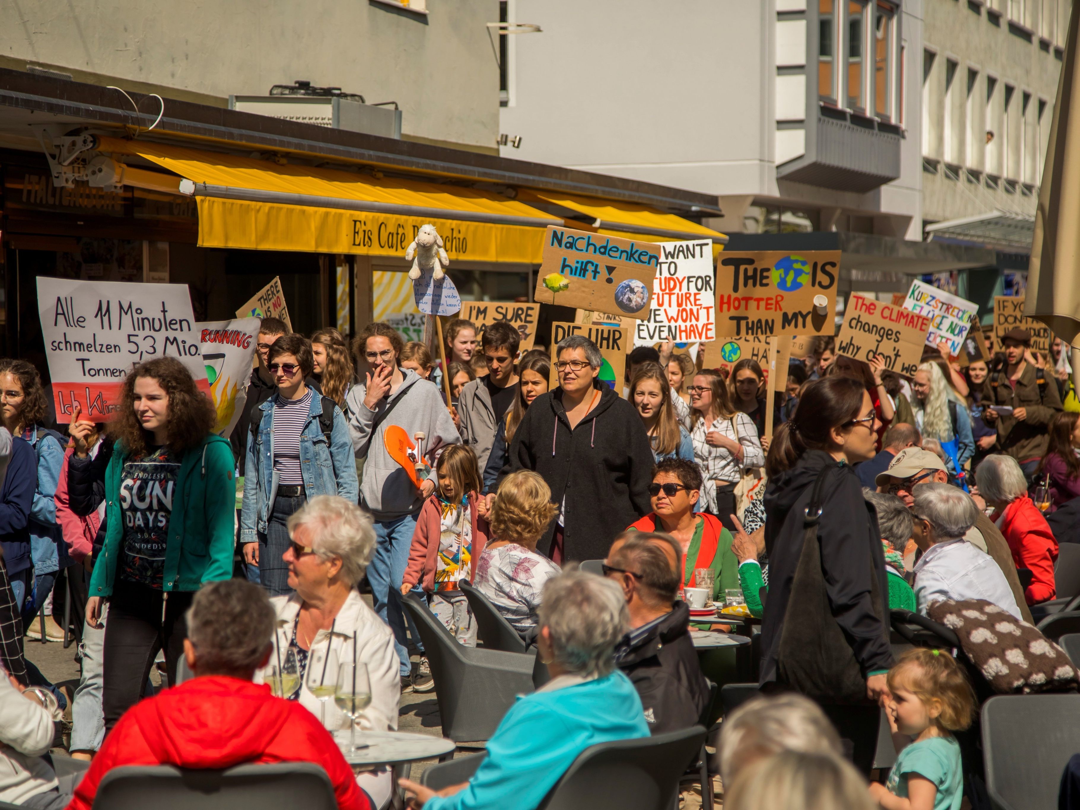 Bereits im Mai fand in Bregenz eine Klimademo statt