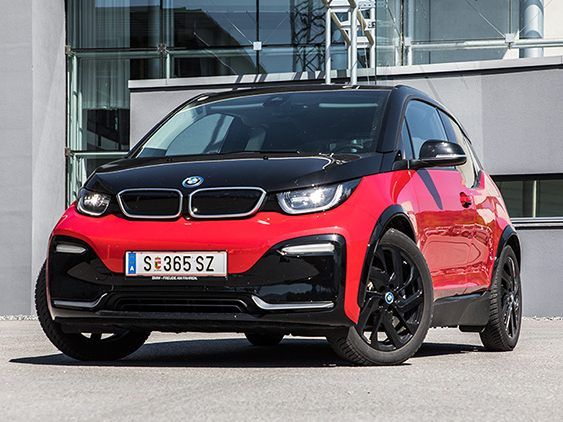 Der BMW i3s steht beim E-Mobilitätstag für Probefahrten bereit. Foto: Philipp Steurer Der BMW i3s steht beim E-Mobilitätstag für Probefahrten bereit. Foto: Philipp Steurer