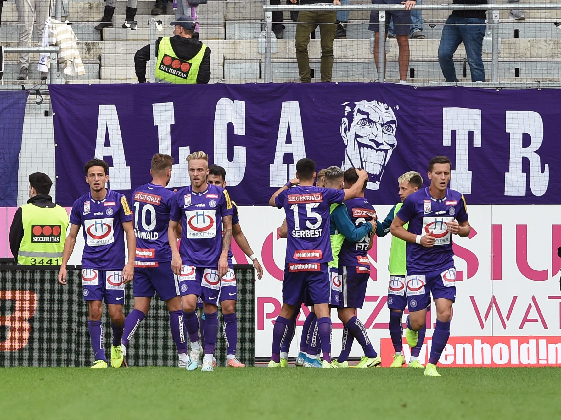 Austria Wien konnte sich über einen Sieg freuen.