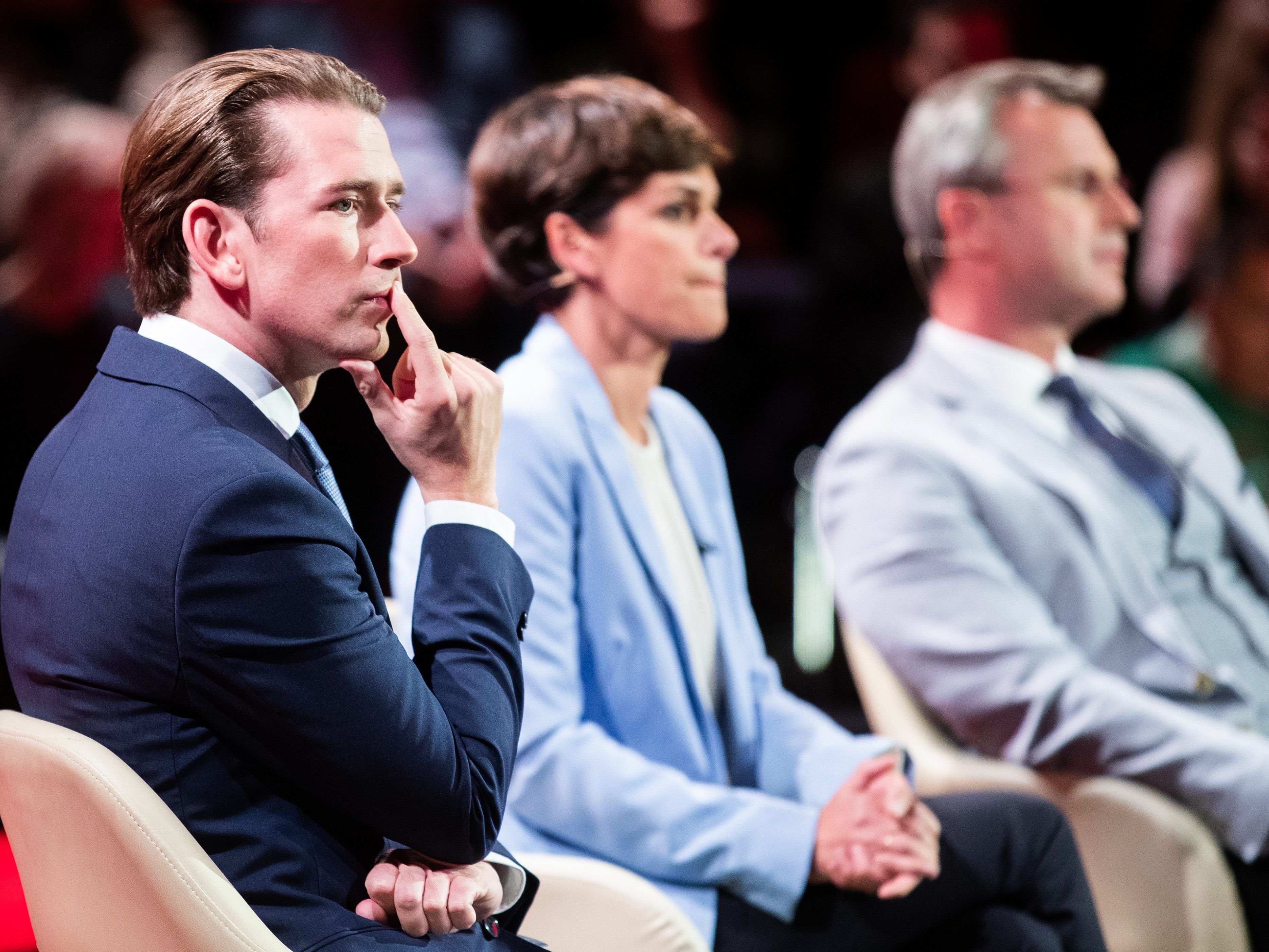 Kurz hatte insgesamt die meiste Redezeit.