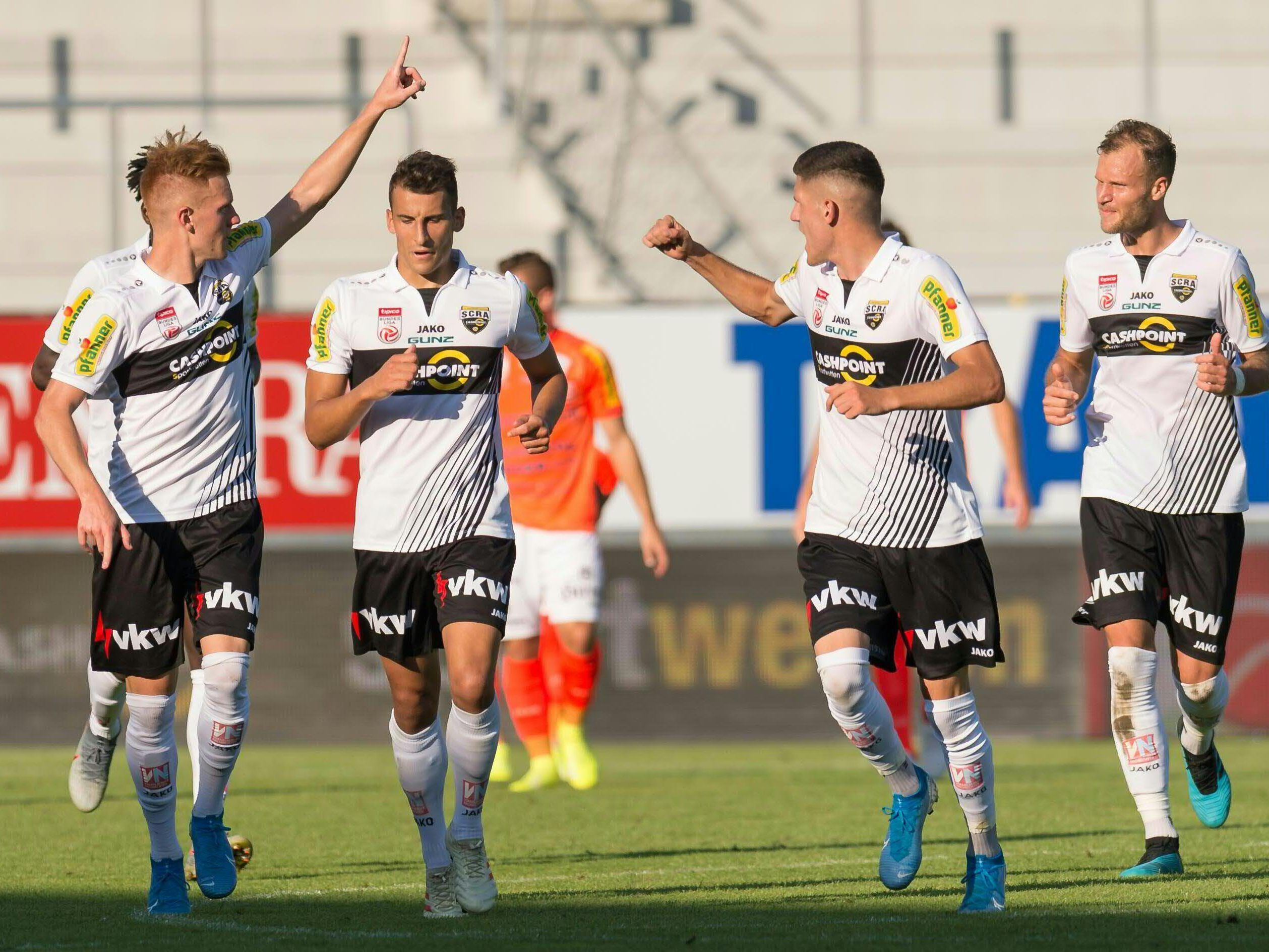 Am Sonntag muss der SCR Altach gegen Sturm Graz ran.