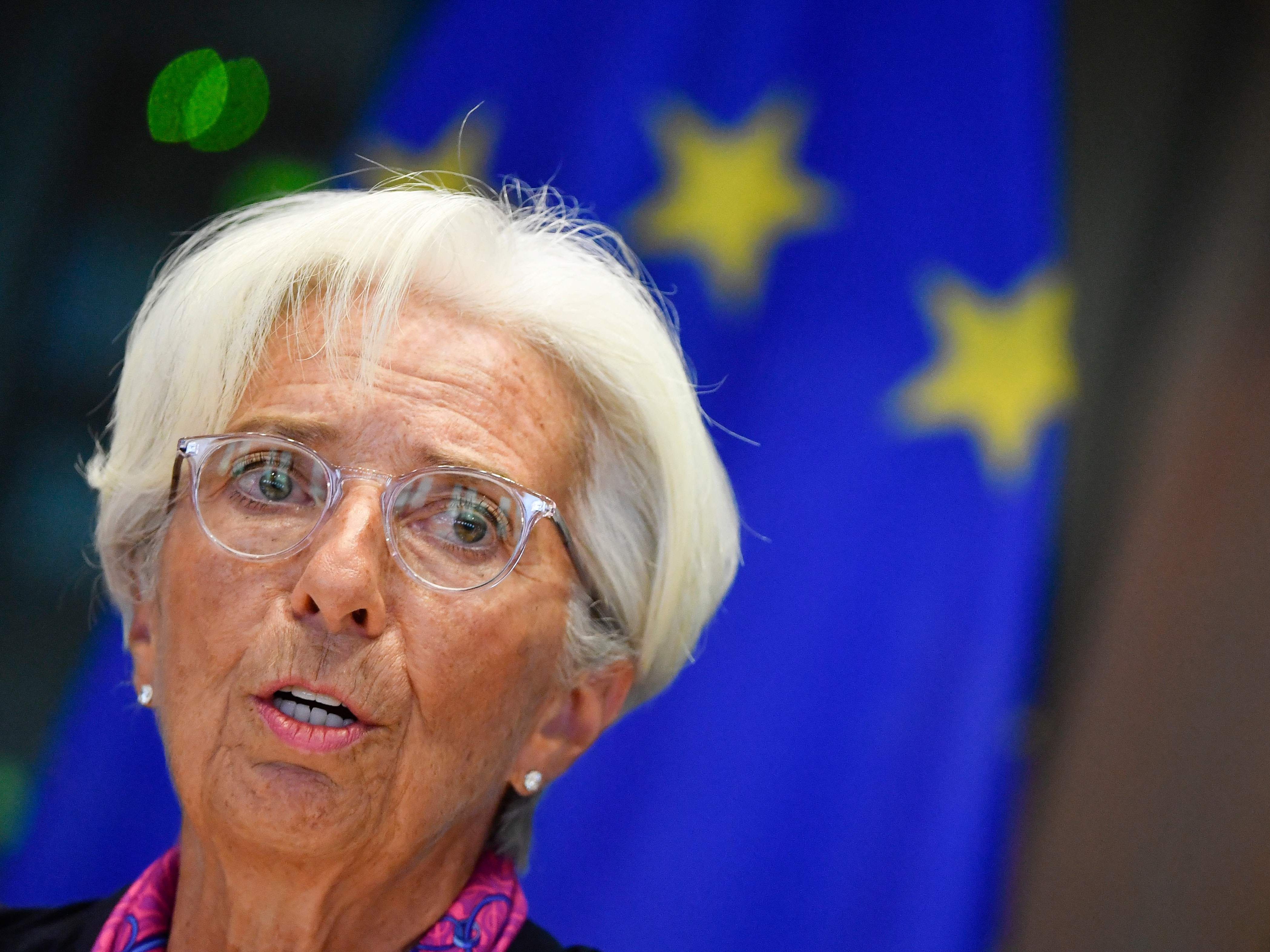 Christine Lagarde wird neue EZB-Chefin. Christine Lagarde wird neue EZB-Chefin.