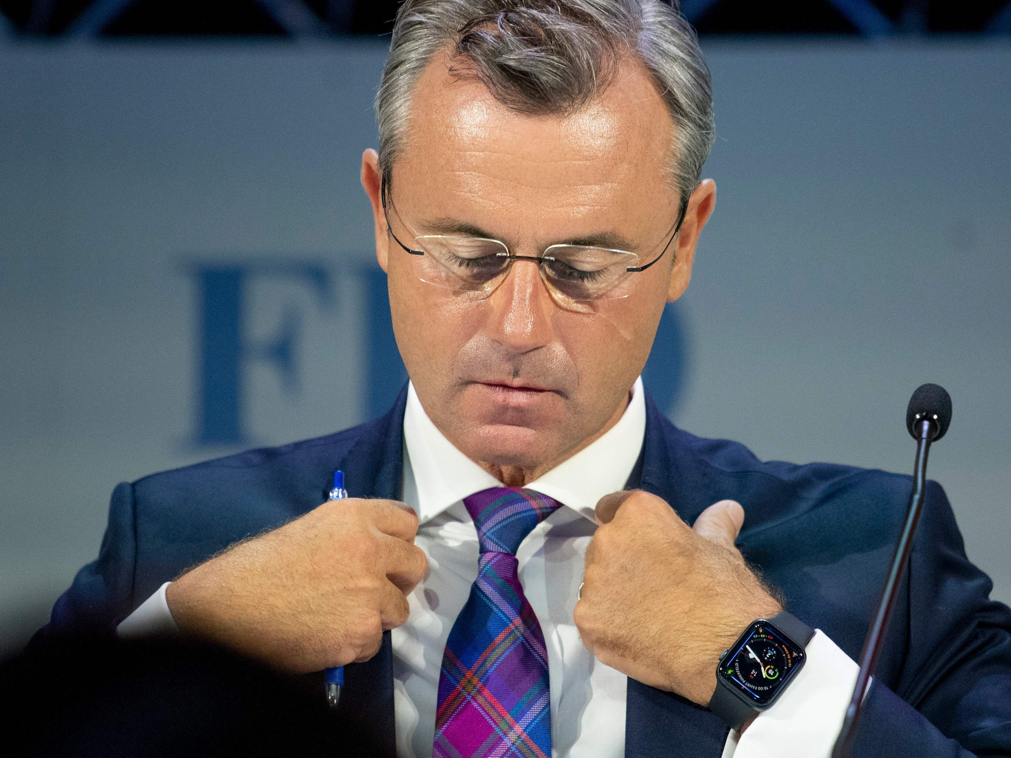 Norbert Hofer meldete sich zu den Vorwürfen gegen HC Strache zu Wort.