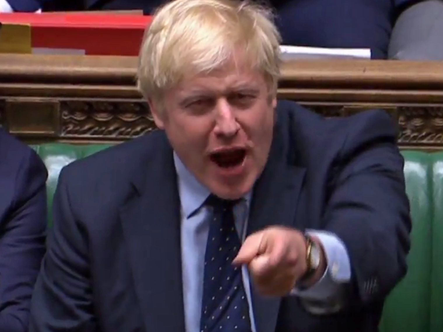 Premier Johnson kündigte Neuwahlantrag an Premier Johnson kündigte Neuwahlantrag an