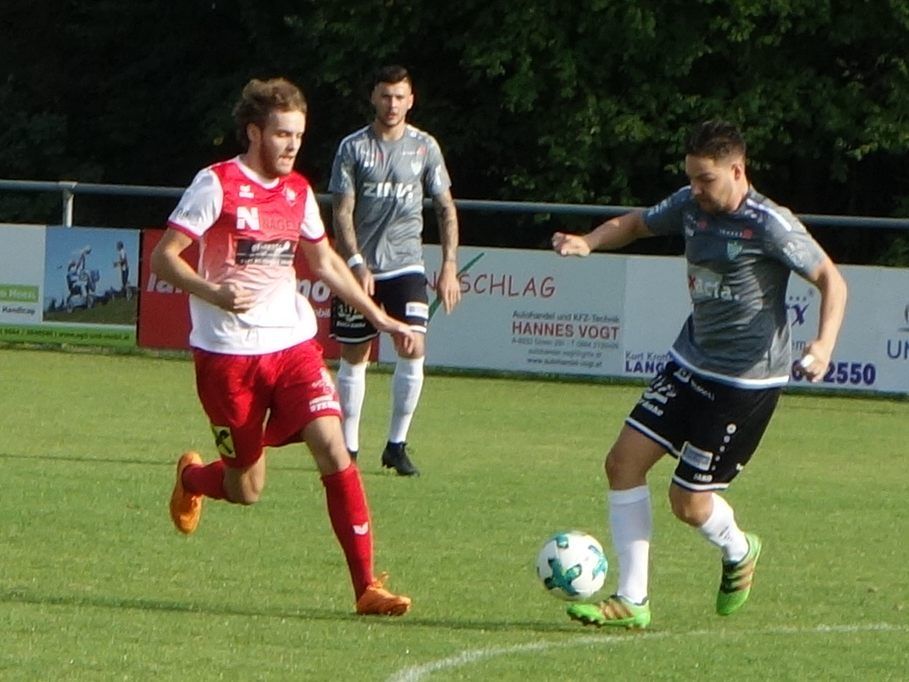 Manuel Möß & Co. streben gegen den VfB Hohenems den nächsten Heimsieg an. Manuel Möß & Co. streben gegen den VfB Hohenems den nächsten Heimsieg an.