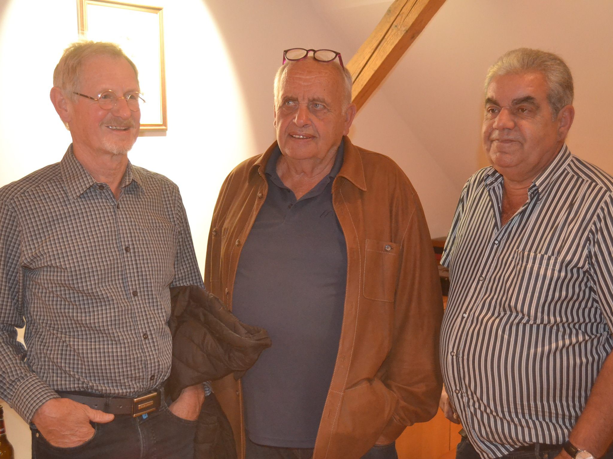 Reinhard Bertsch, Primus Huber und Thomas Gamon. Reinhard Bertsch, Primus Huber und Thomas Gamon.