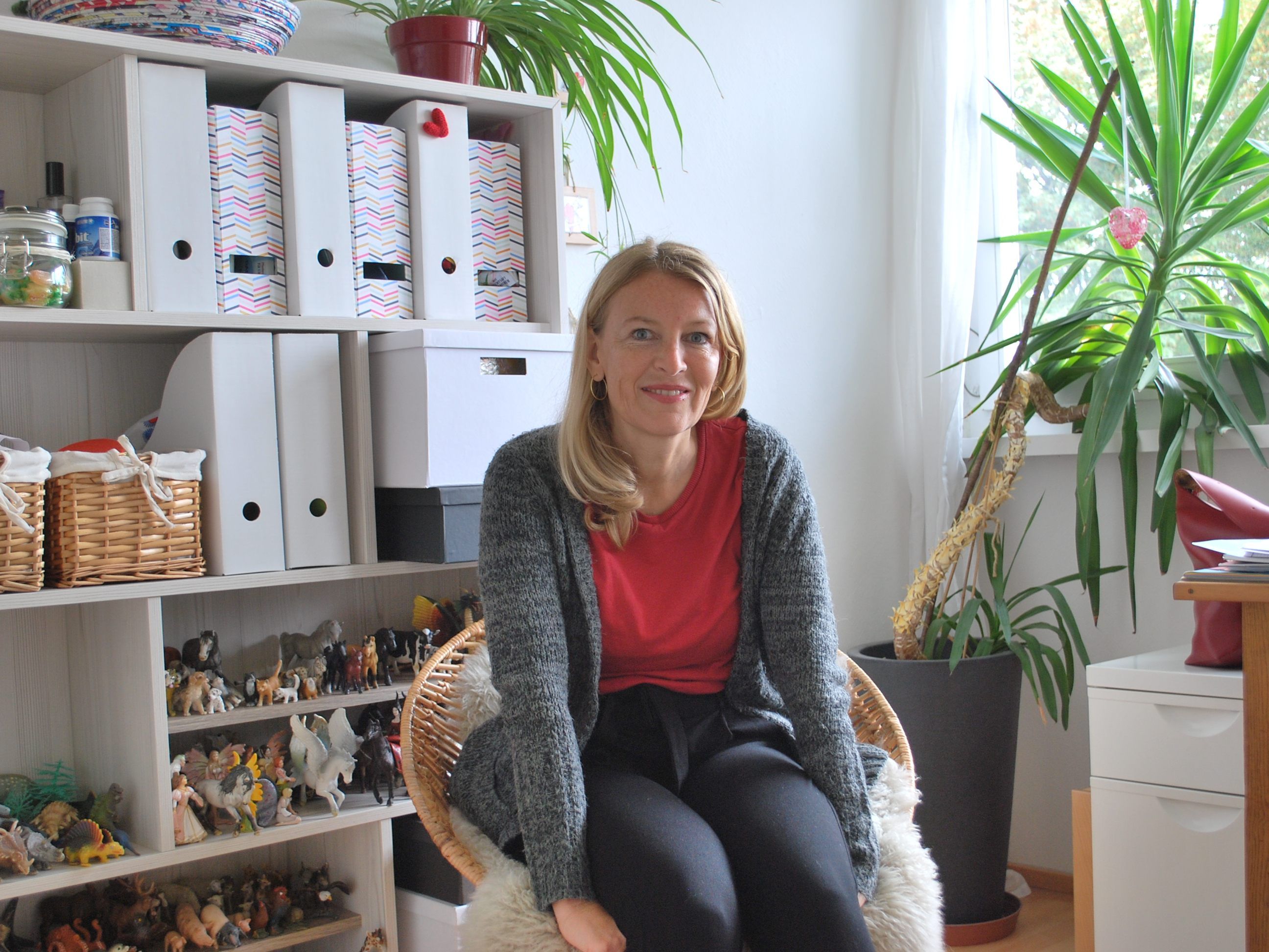Mag.a Monika Schwärzler Psychotherapeutin, Kinder- Jugendpsychotherapeutin - Spiellernraum Dornbirn.
