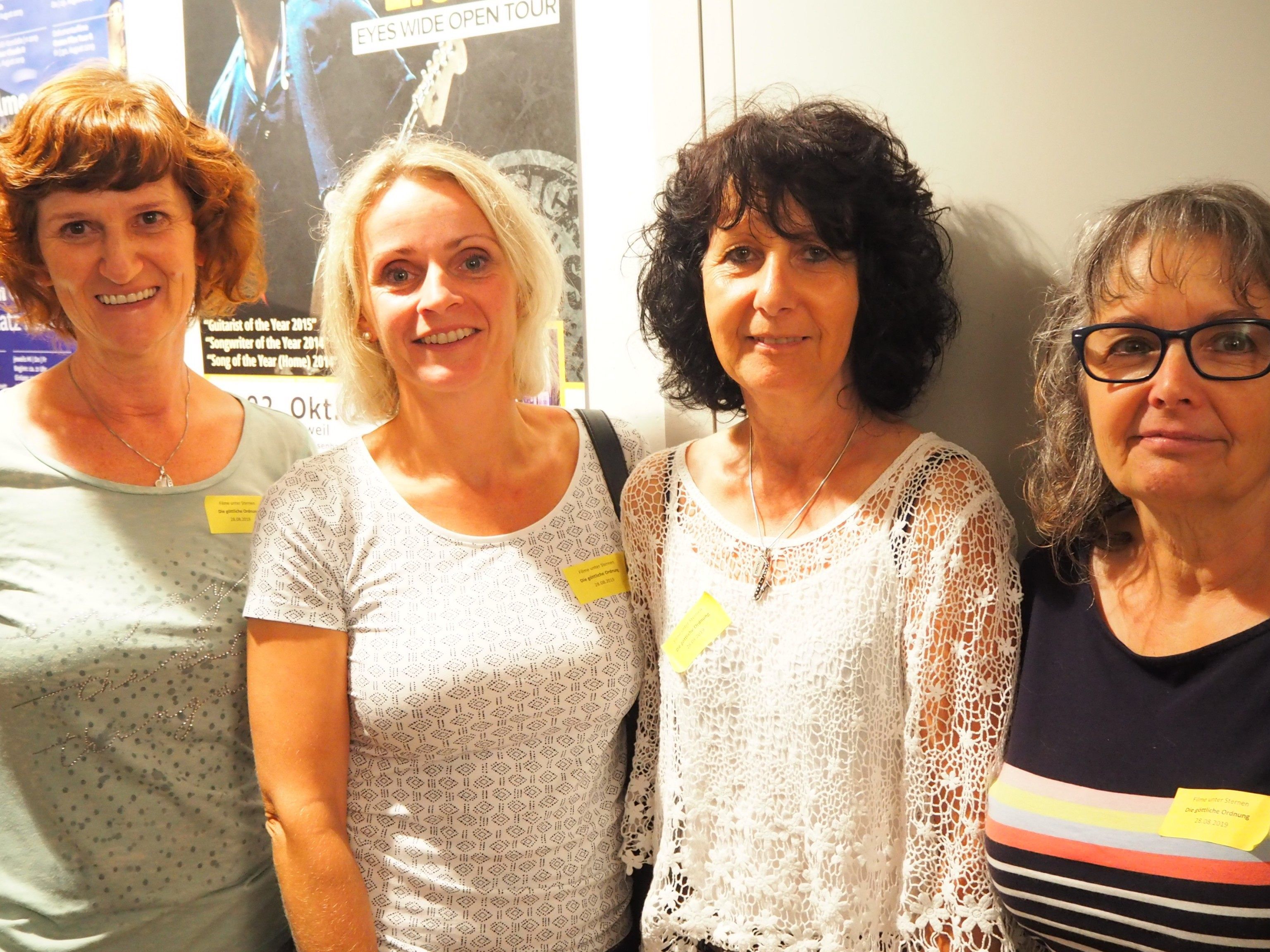 Frauenrunde: Renate Rauer, Michaela Lampert, Karin Keckeis, Angelika Dutczak