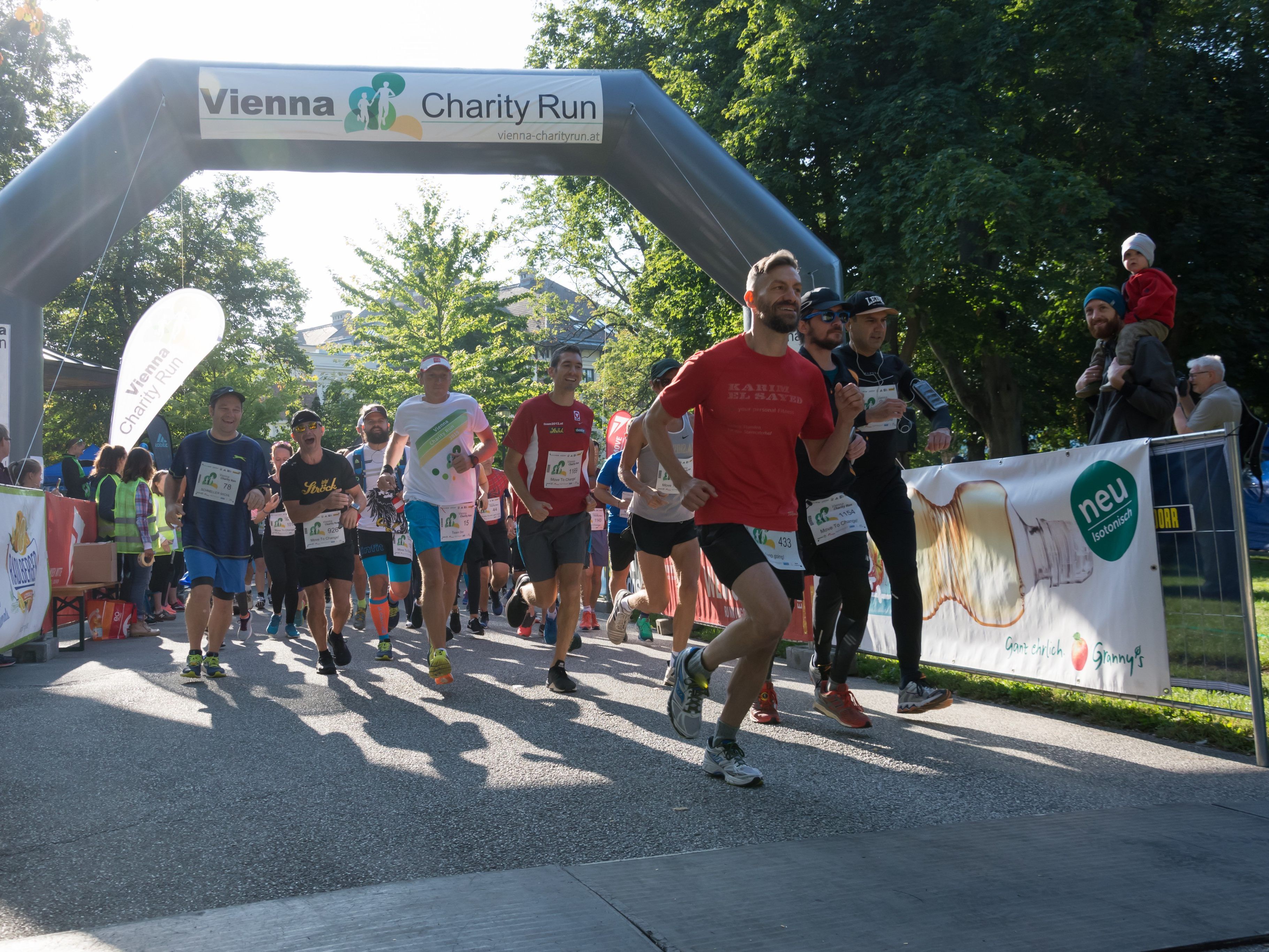 1.850 Teilnehmer waren heuer beim Vienna Charity Run dabei.