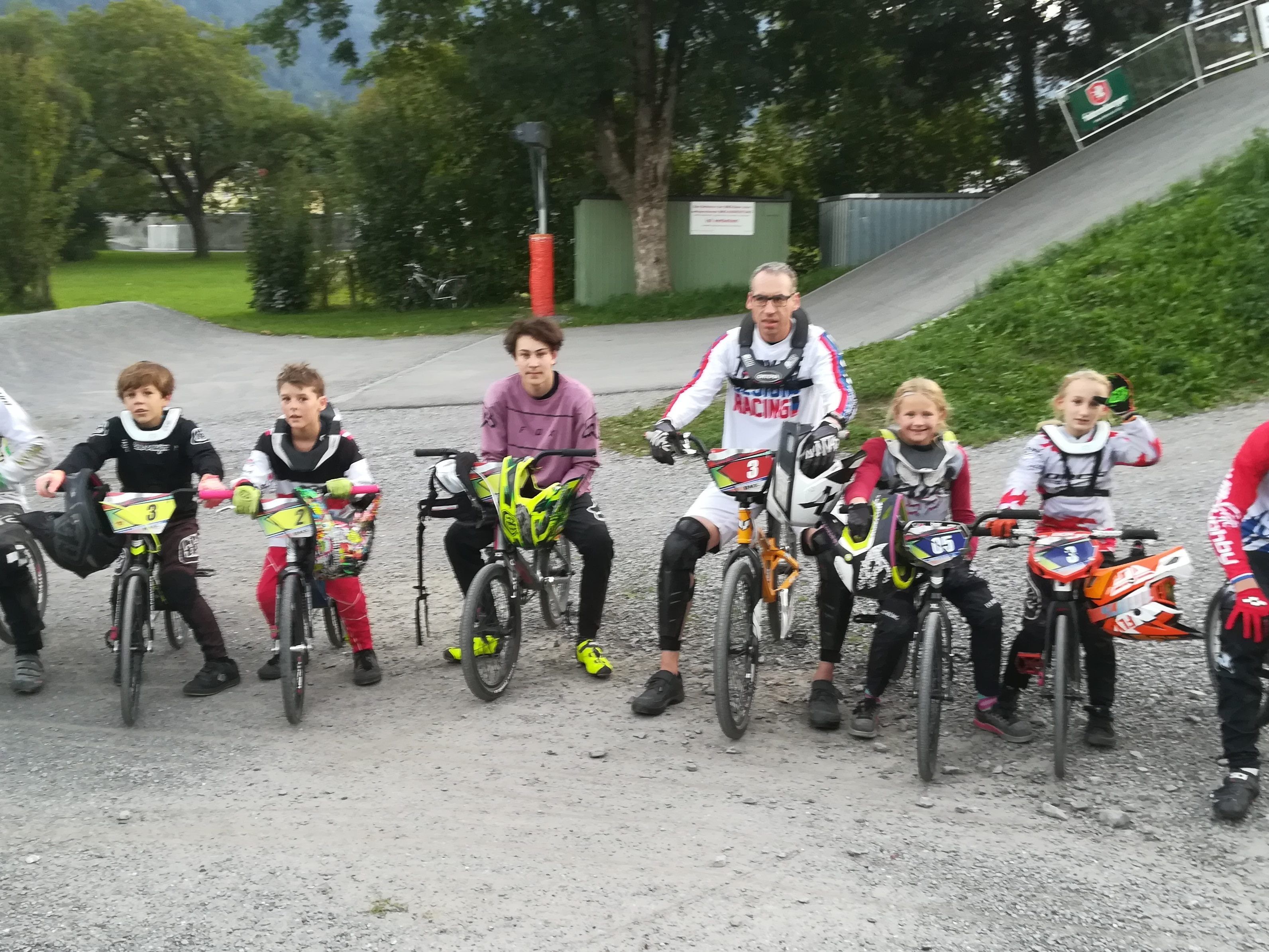 Die Finalisten des 4. Laufes zum BMX-Vereinscup Die Finalisten des 4. Laufes zum BMX-Vereinscup