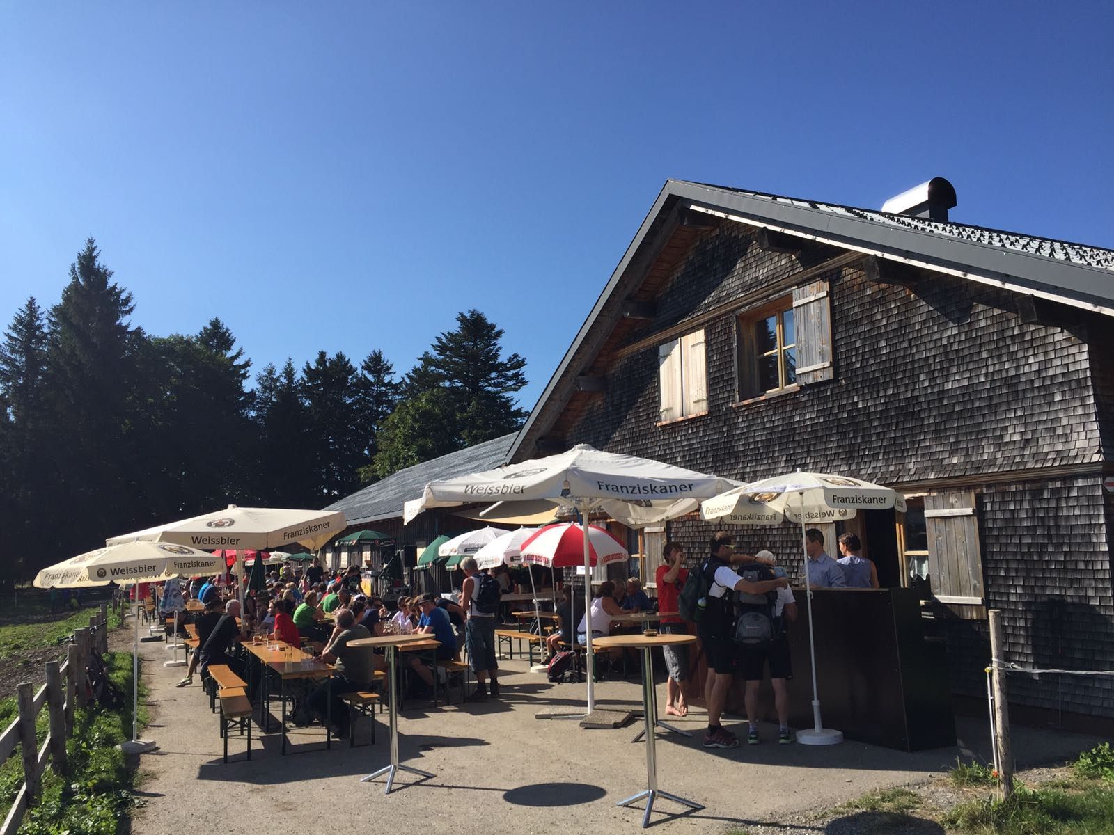 Frühschoppen auf Alpe Maiensäß in Fraxern am Sonntag, 6. Oktober.