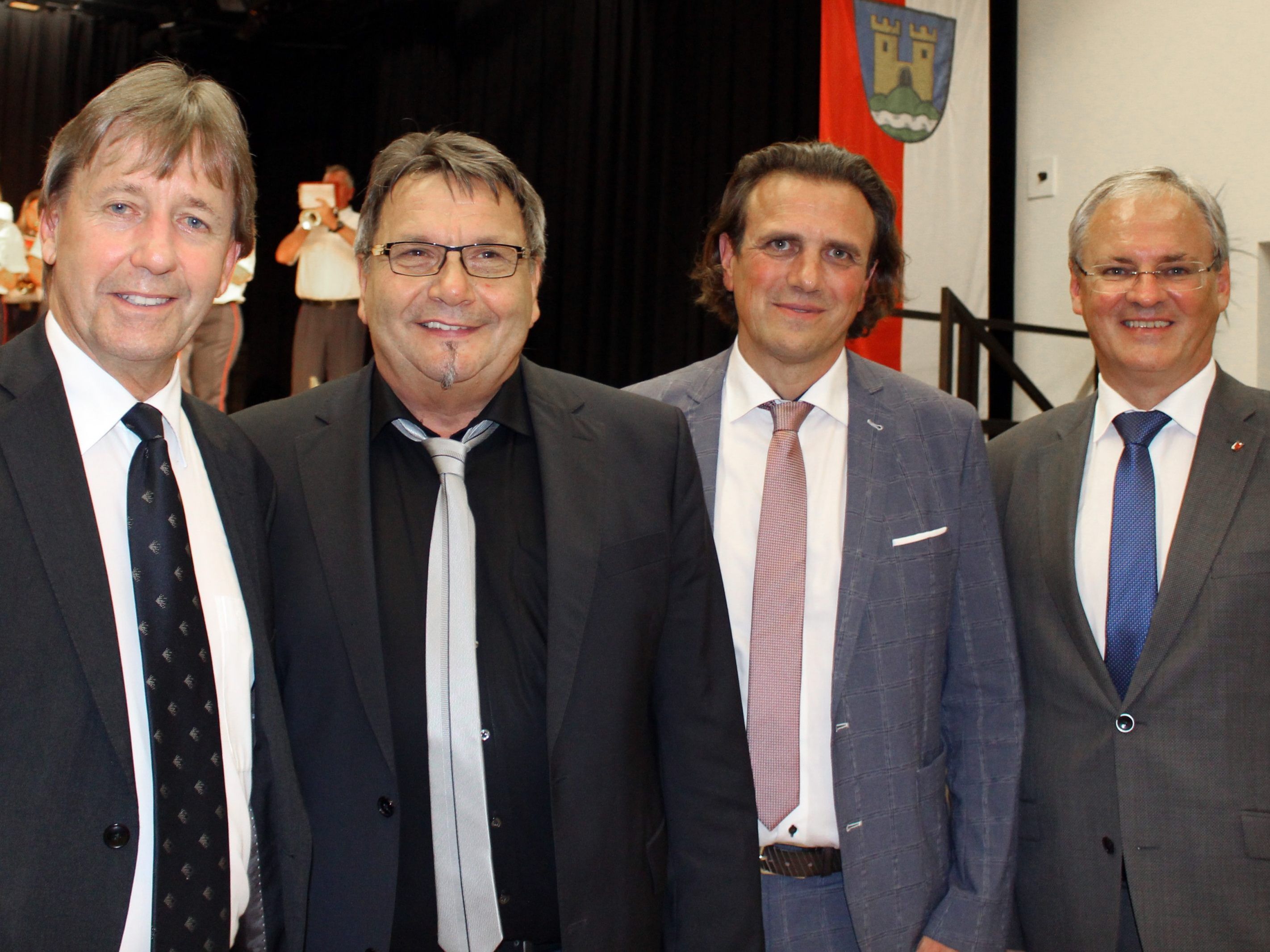 (v.l.n.r.) Maierhofer, Gisinger, Hölzl, Sonderegger