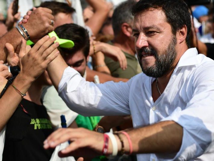 Salvini plant seine Rückkehr an die Macht Salvini plant seine Rückkehr an die Macht