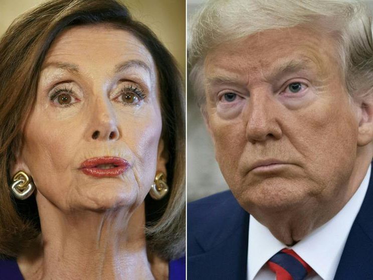 Nancy Pelosi versus Donald Trump Nancy Pelosi versus Donald Trump
