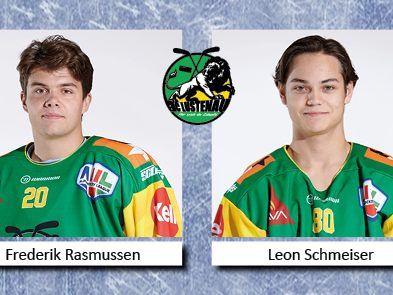Frederik Rasmussen und Leon Schmeiser fallen lange aus Frederik Rasmussen und Leon Schmeiser fallen lange aus