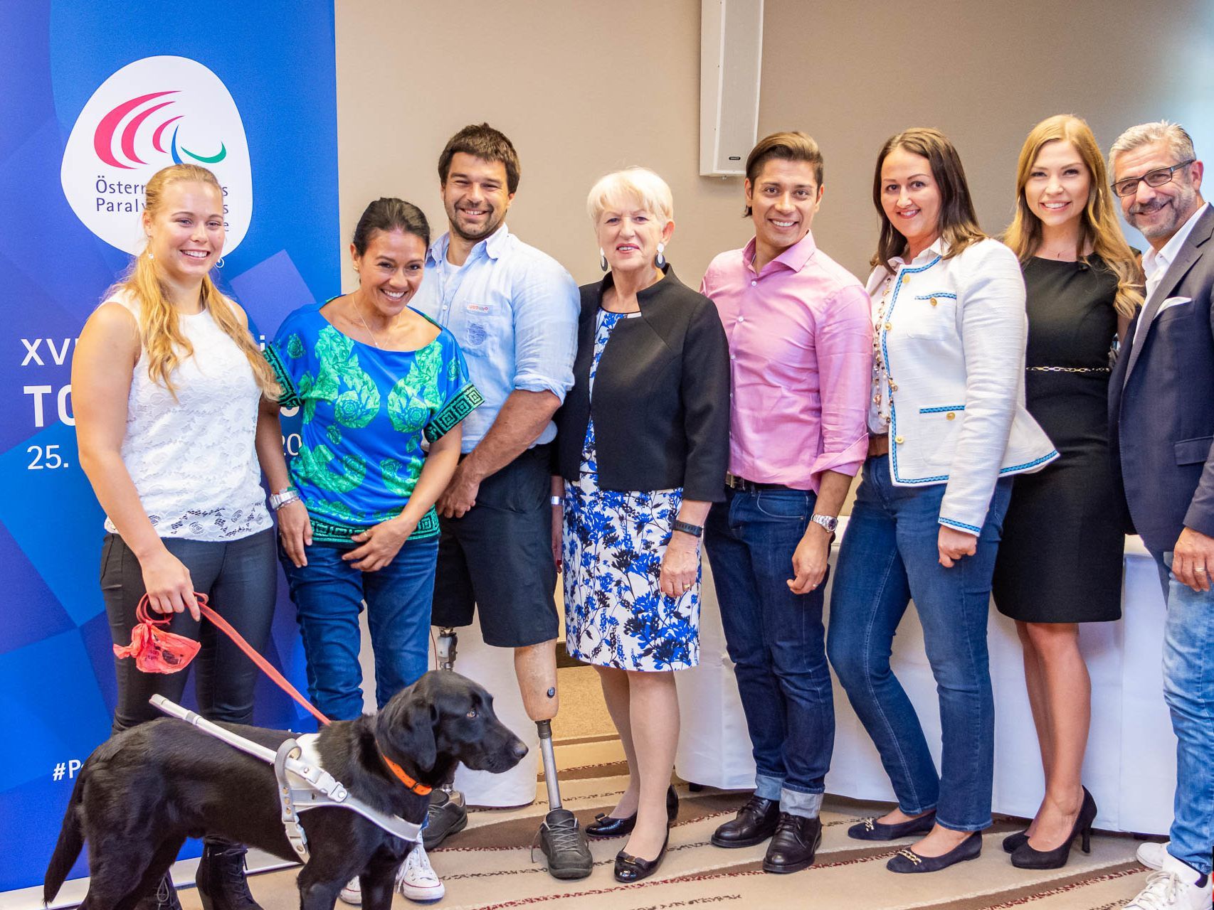 Österr. Paralympische Committee und Runway Pressekonferenz Japan 2020 - 1 Year to go