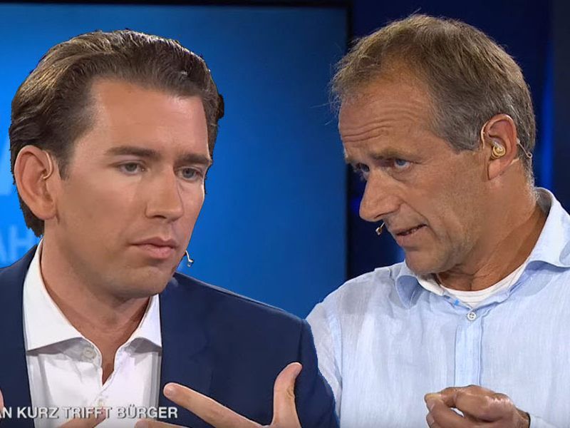 Sebastian Kurz vs. Klaus Begle