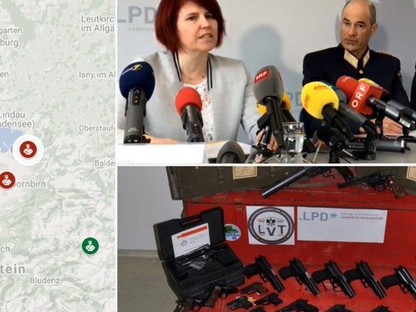Die Drehscheibe der Waffenhändler war Vorarlberg