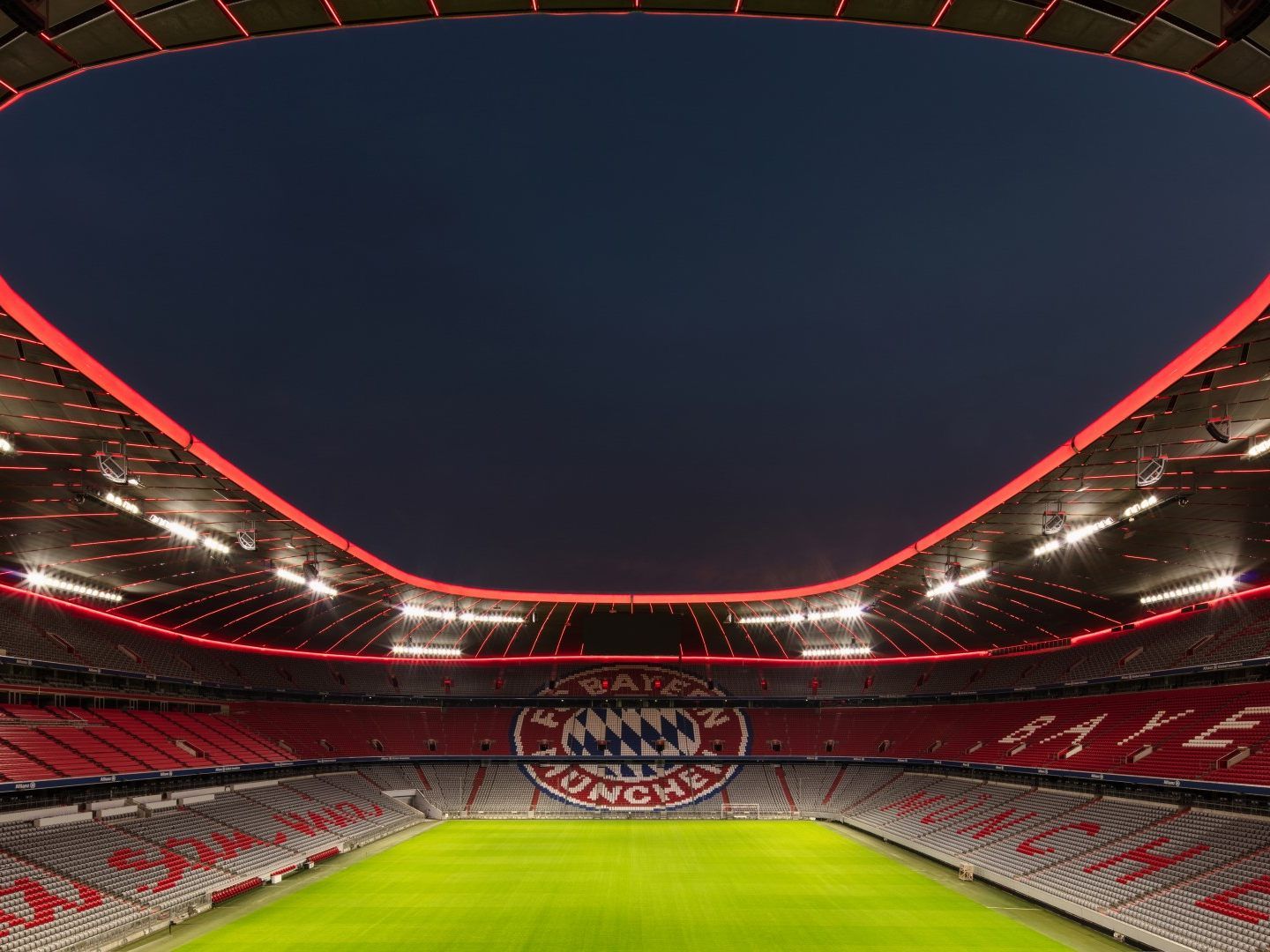 Zumtobel-Leuchten für Bayern München.