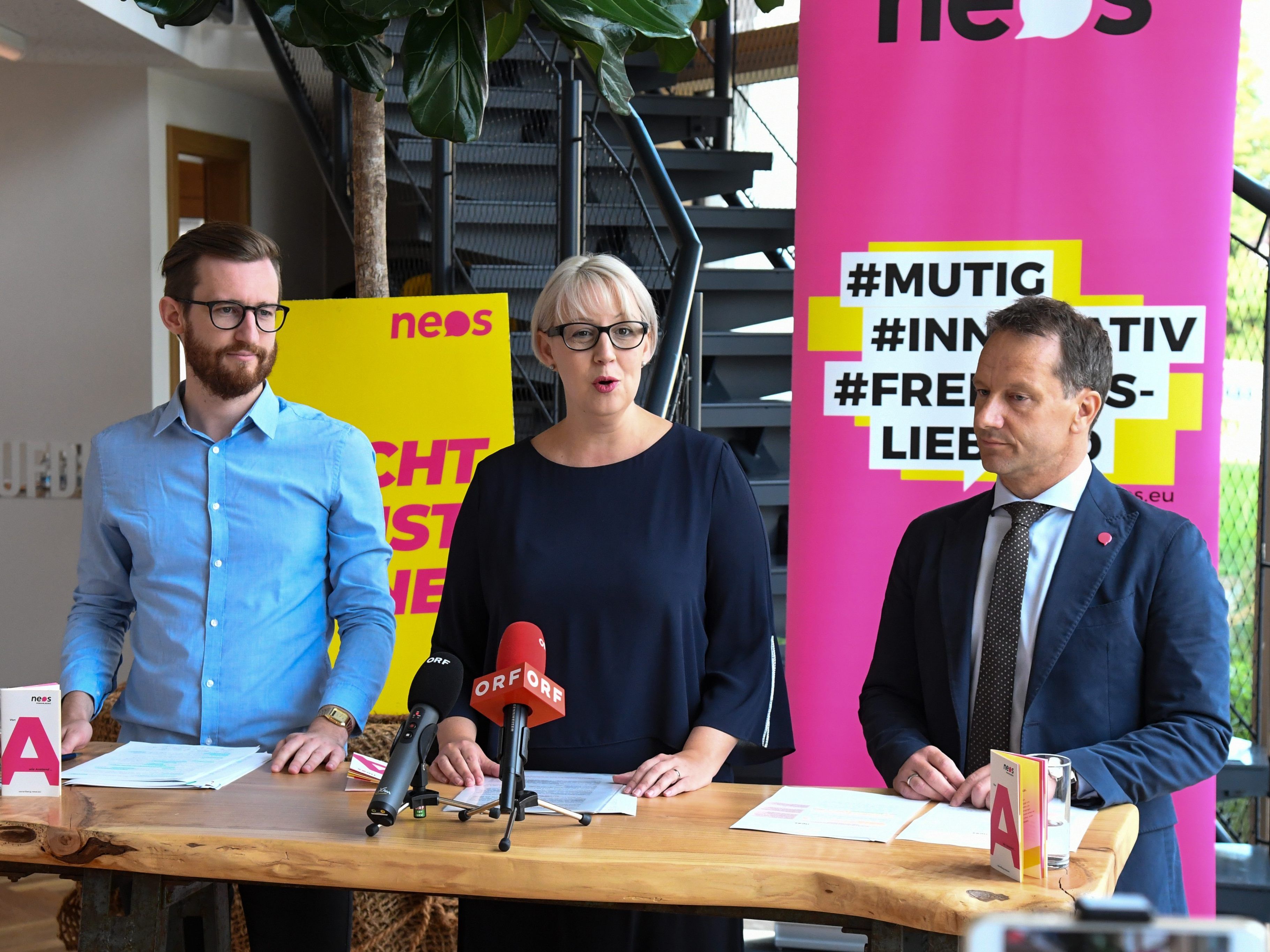Die Neos feierten ein "Fest der Zukunft". Die Neos feierten ein "Fest der Zukunft".