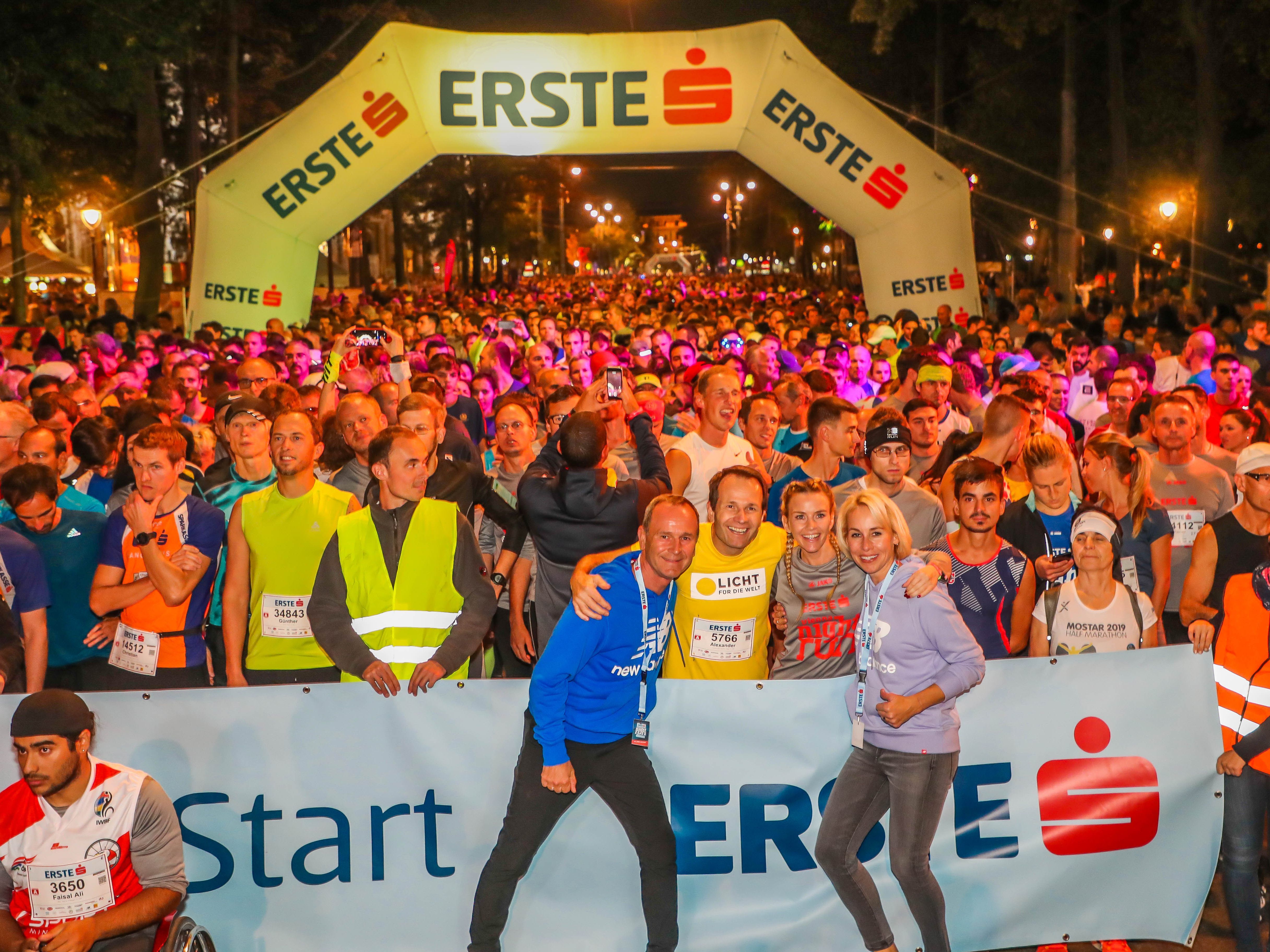 Mehr als 20.000 Teilnehmer liefen in Wien für den guten Zweck.