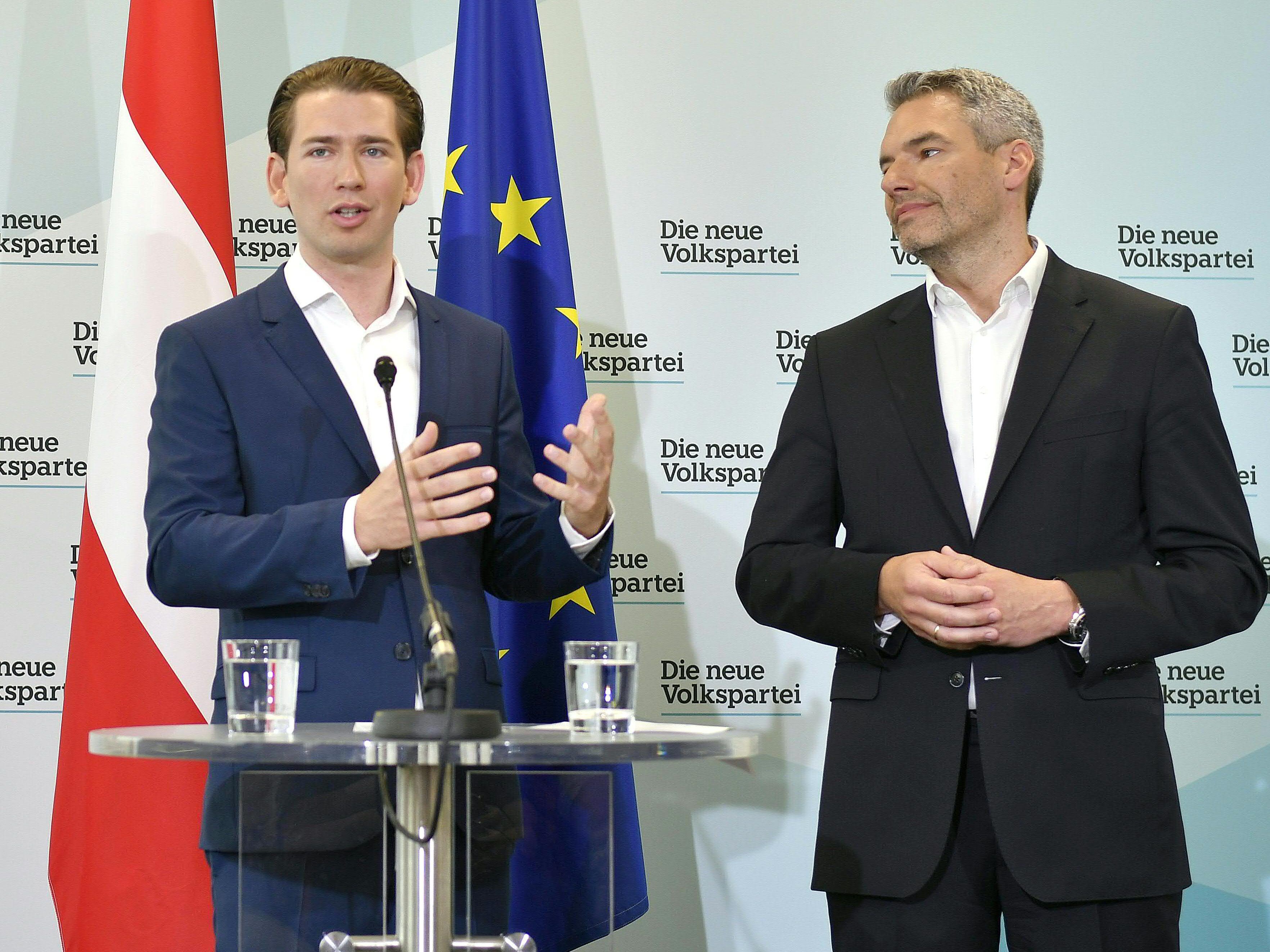 PK der ÖVP nach dem Bundesparteivorstand