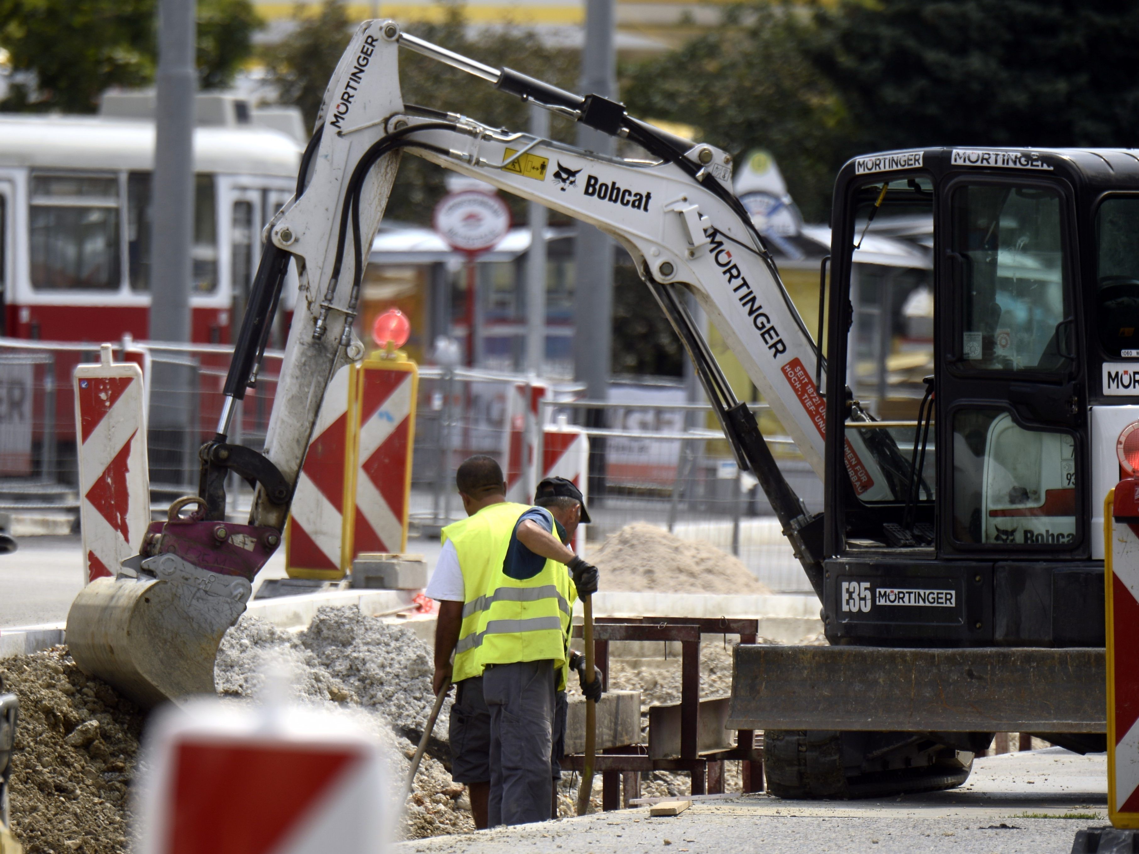 Die Stadt Wien wirbt in einer Kampagne für mehr Verständnis bei Bauarbeiten.