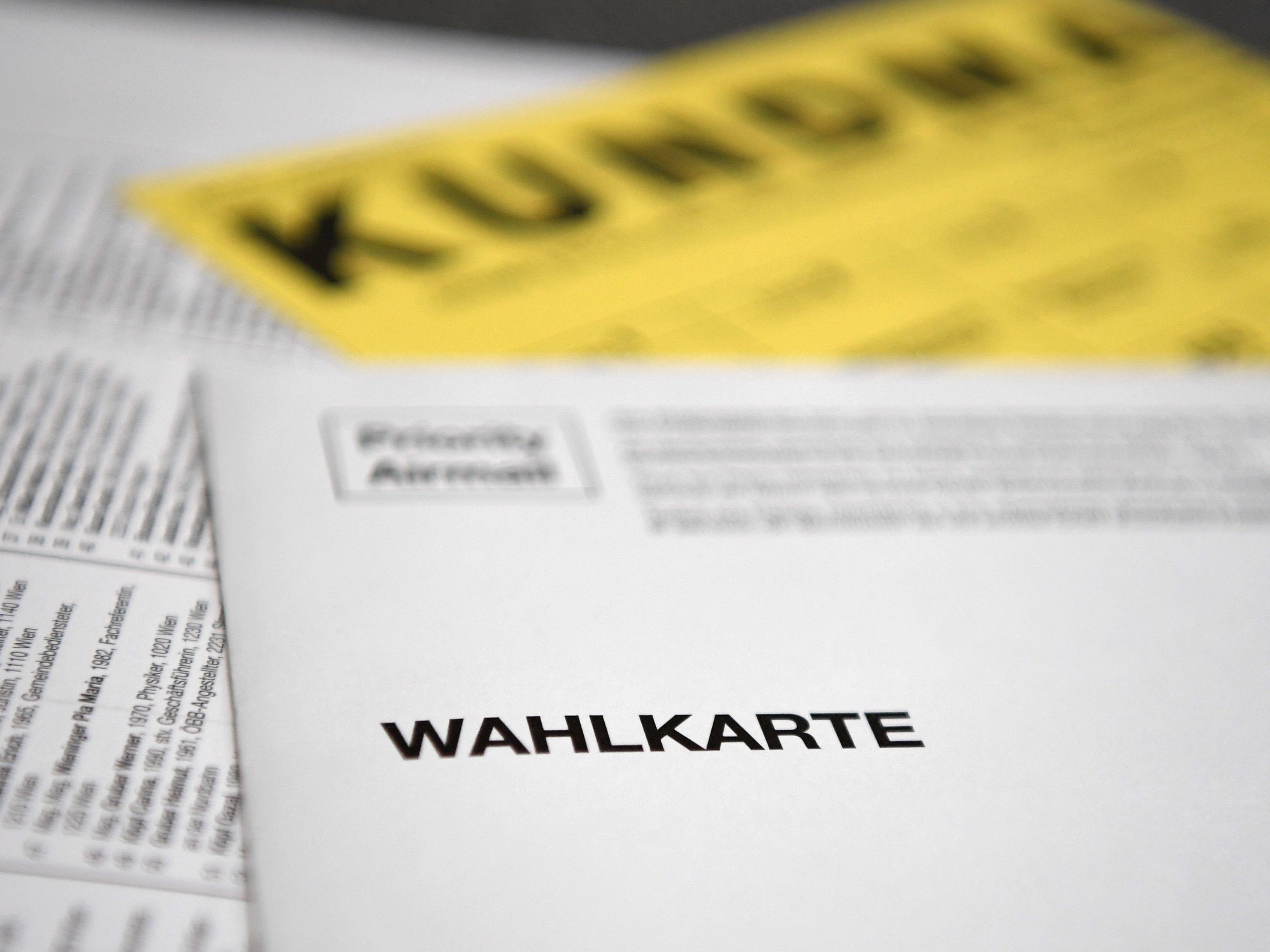 Bei jeder Wahl gehen Wahlkarten verloren.