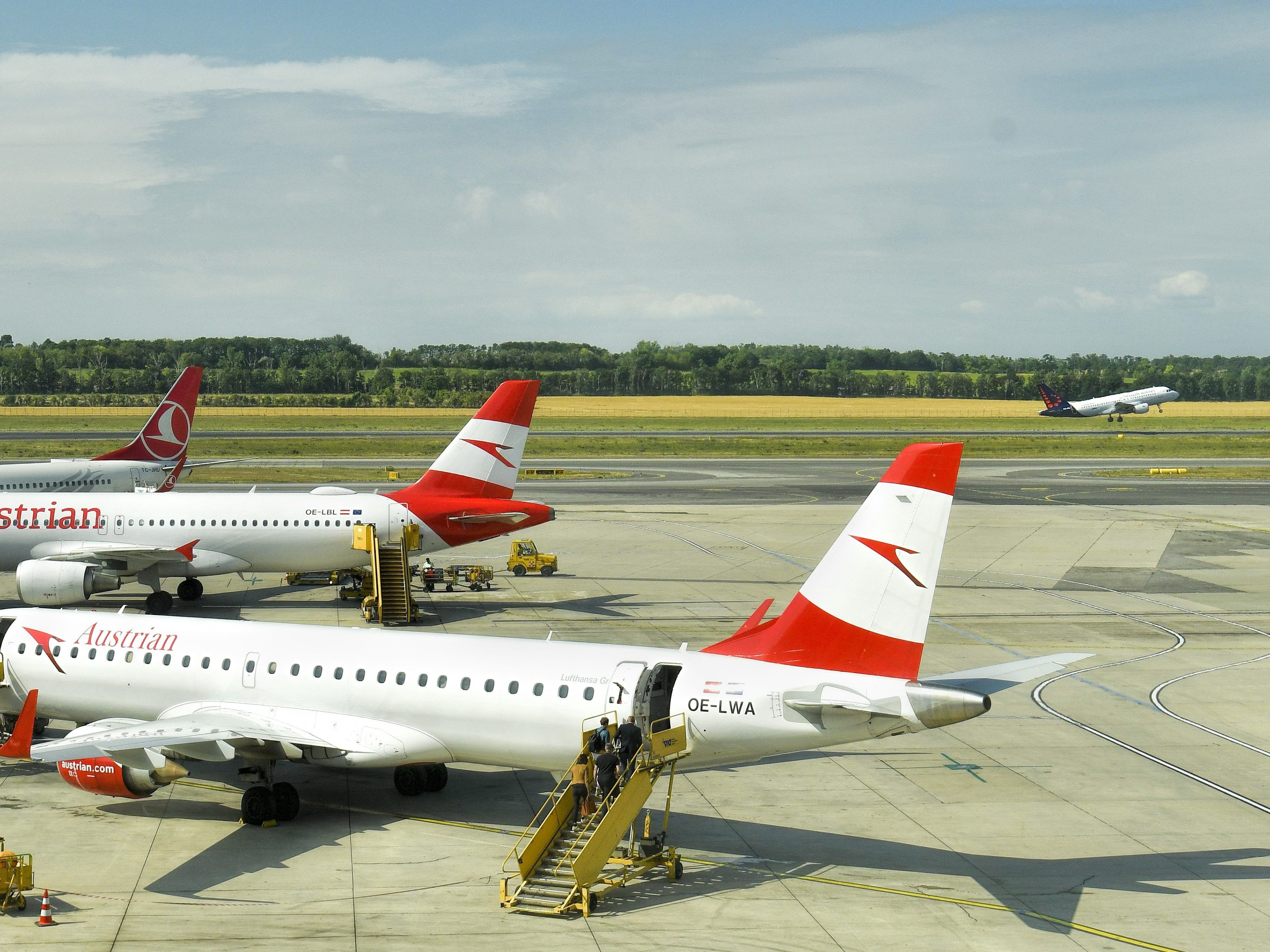 Flüge von Wien nach Manchester und retour sind ausgefallen.