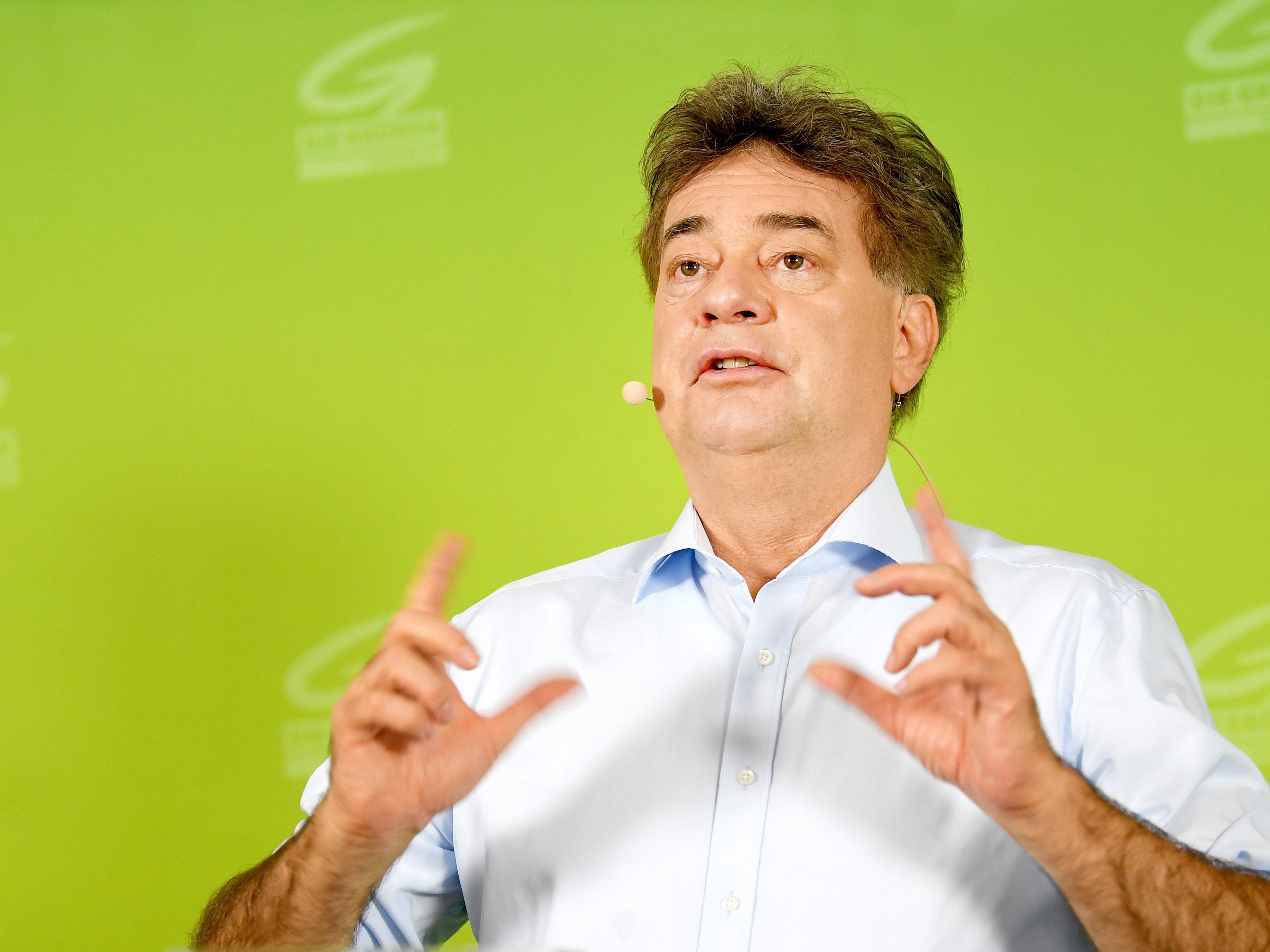 Werner Kogler trat am Mittwoch vor die Presse. Werner Kogler trat am Mittwoch vor die Presse.