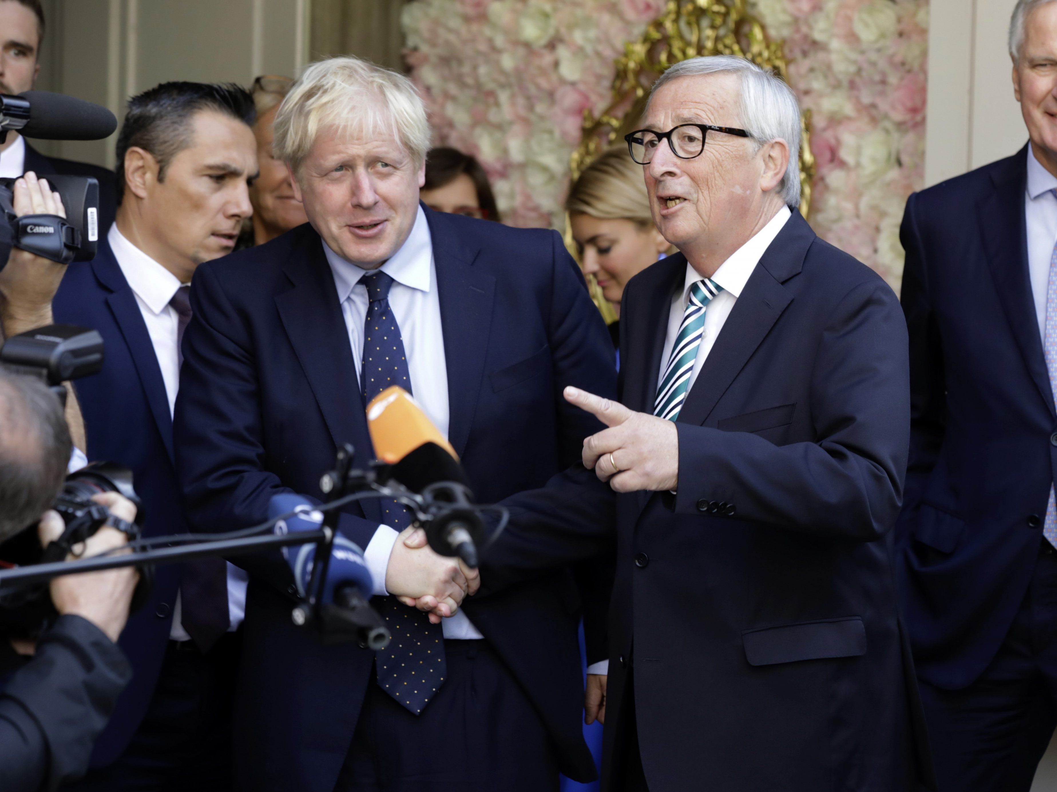 Das Brexit-Abkommen wurde beschlossen. Das Brexit-Abkommen wurde beschlossen.
