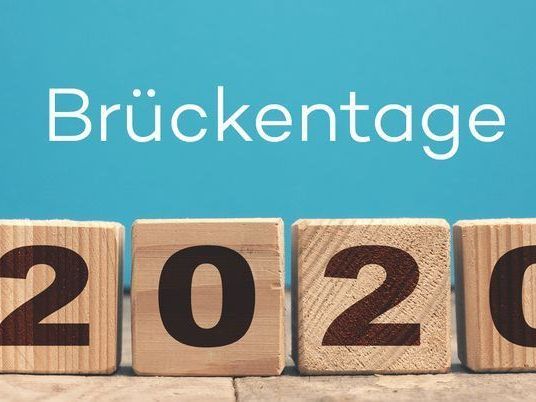 Brückentage 2020 richtig nutzten.