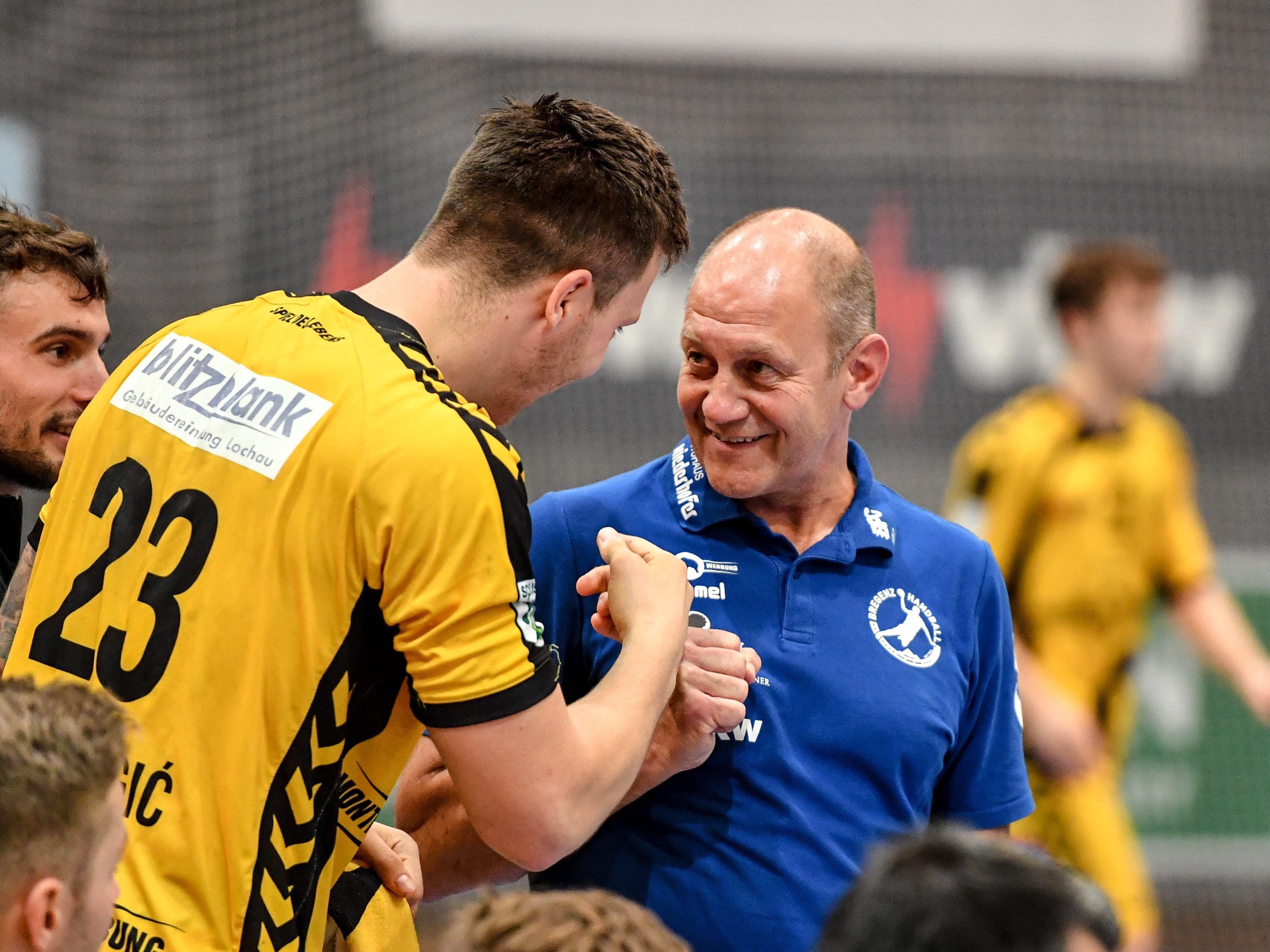 Markus Burger feierte mit seinem Team heute einen wichtigen Sieg in Linz. Markus Burger feierte mit seinem Team heute einen wichtigen Sieg in Linz.