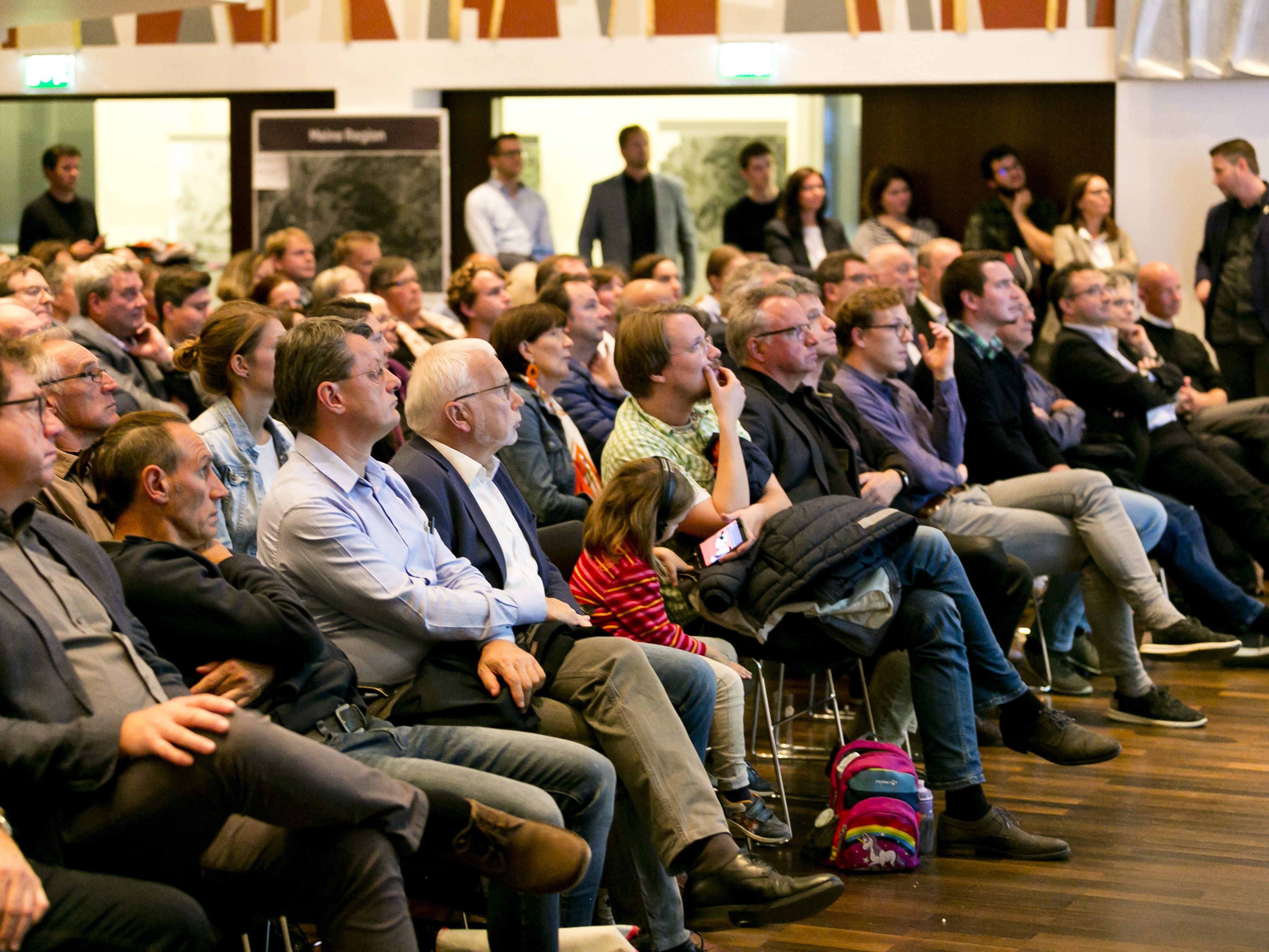 Volles Haus bei der Startveranstaltung für das regREK Vorderland