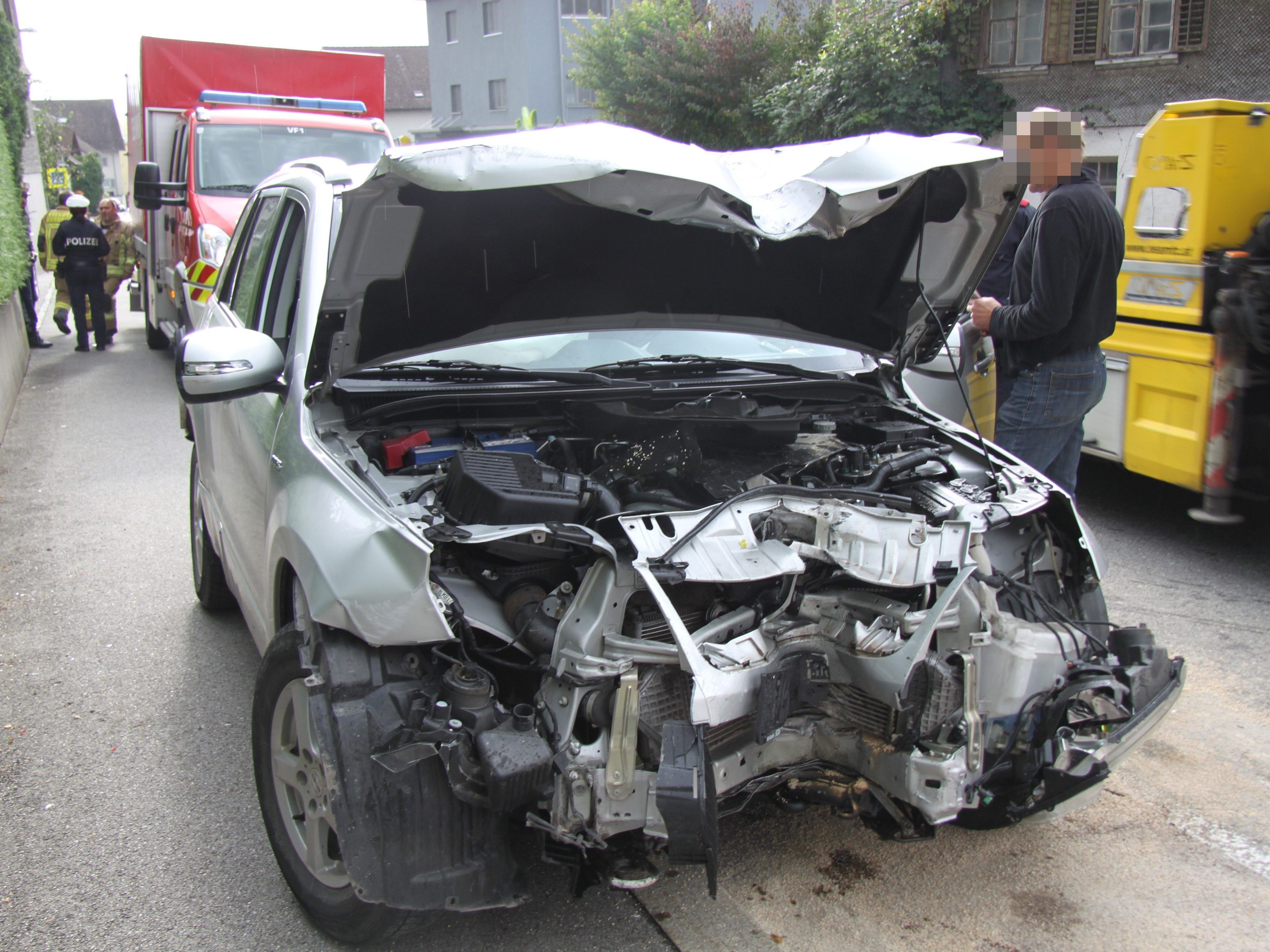 Eine Person wurde verletzt