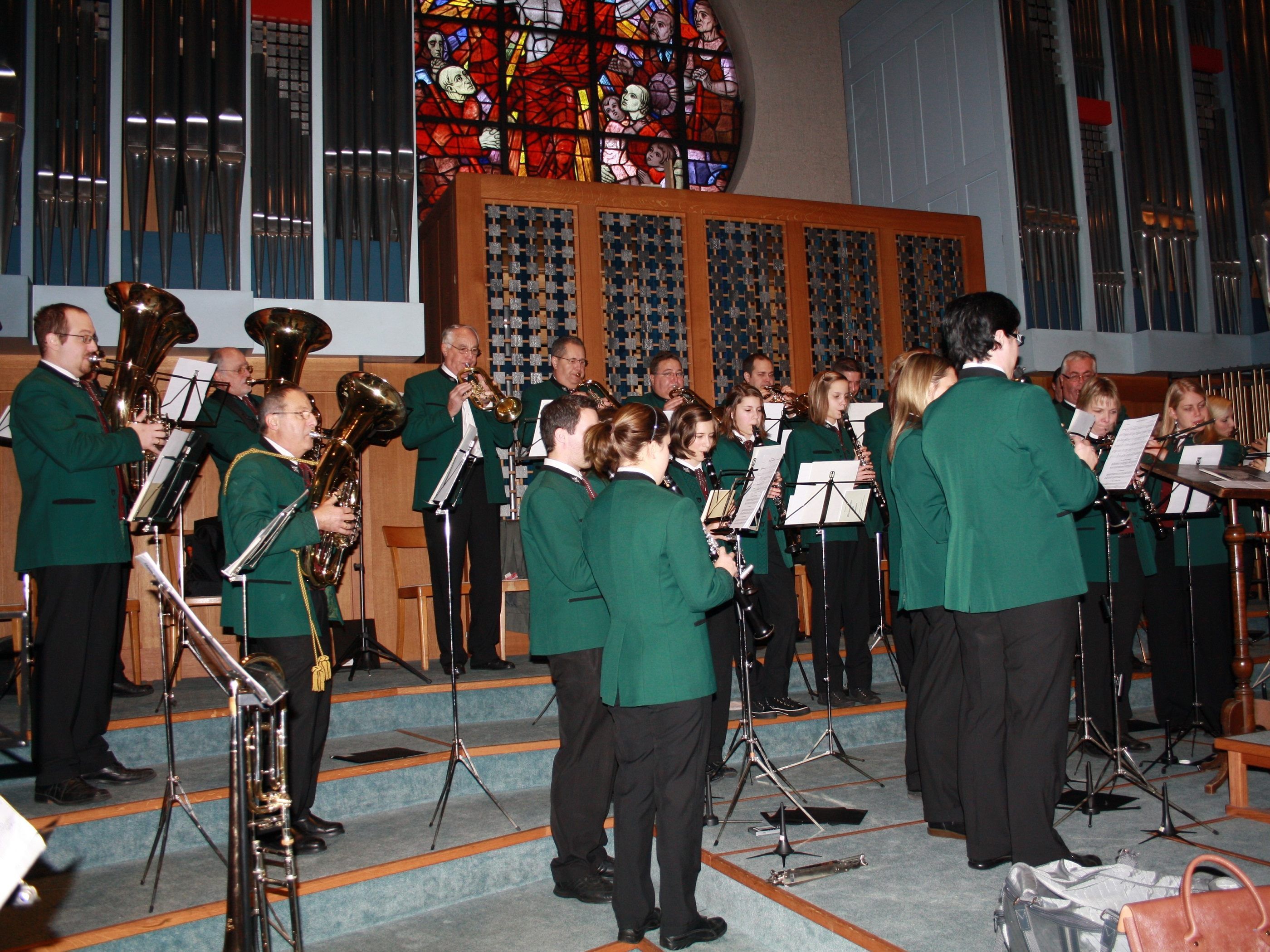 Der MV Concordia lädt zum Kirchenkonzert in die Erlöserkirche