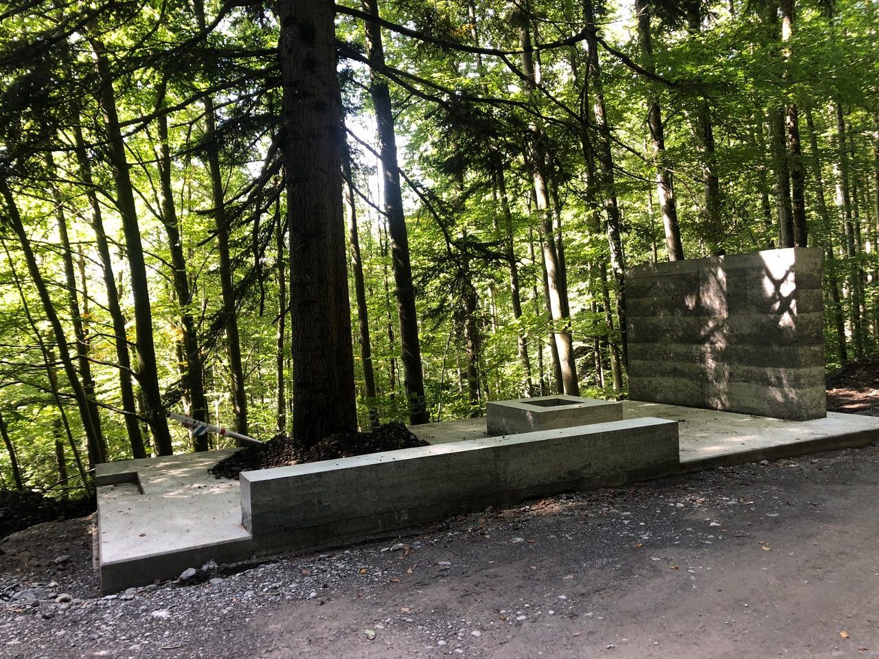 Hier entsteht das neue Denkmal „Masellatreff – der kult’urige Platz. Hier entsteht das neue Denkmal „Masellatreff – der kult’urige Platz.