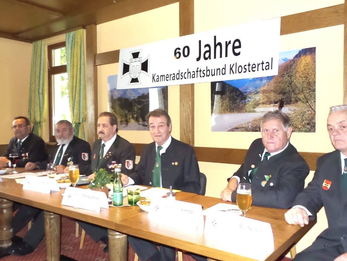 Der KB Klostertal kann auf 6 erfolgreiche Jahrzehnte zurückblicken