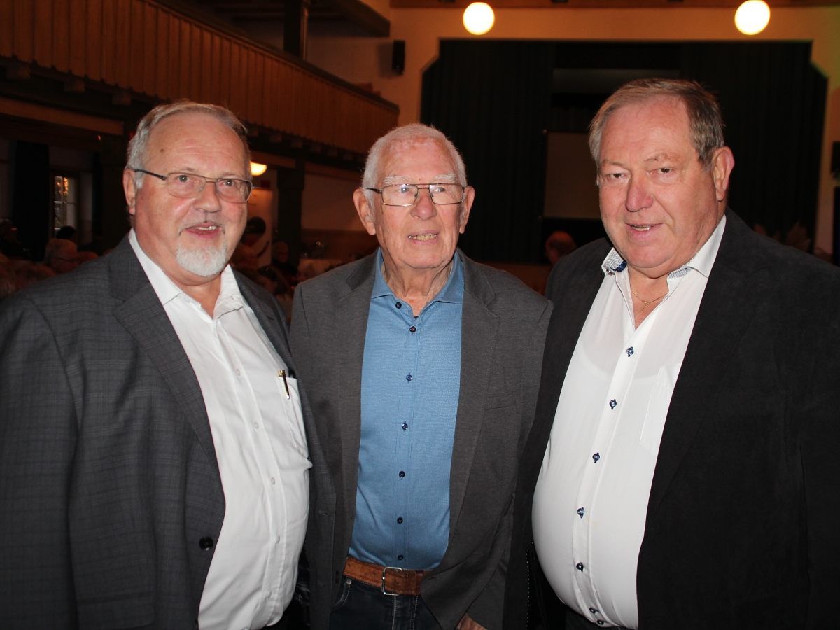 Manfred Madlener, Peter Kaufmann und Helmut Leite.