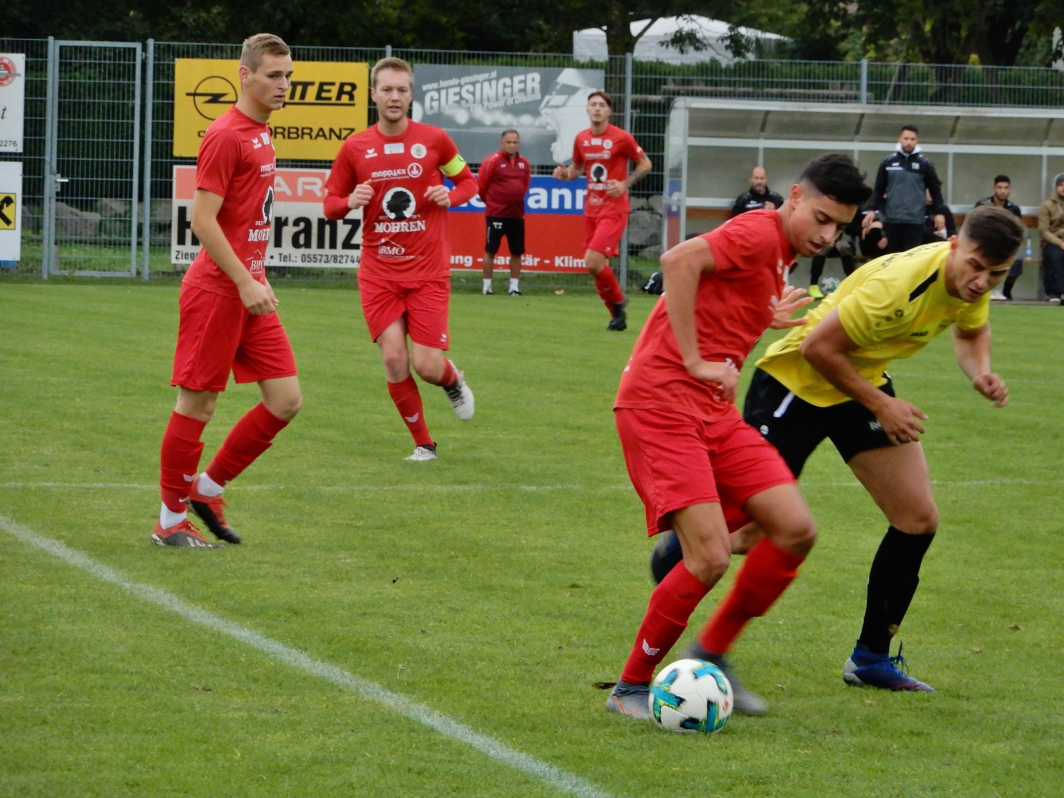 Die gute Leistung der FC Dornbirn Rothosen wurde nicht belohnt und so musste man eine bittere 1:3 Niederlage einstecken.
