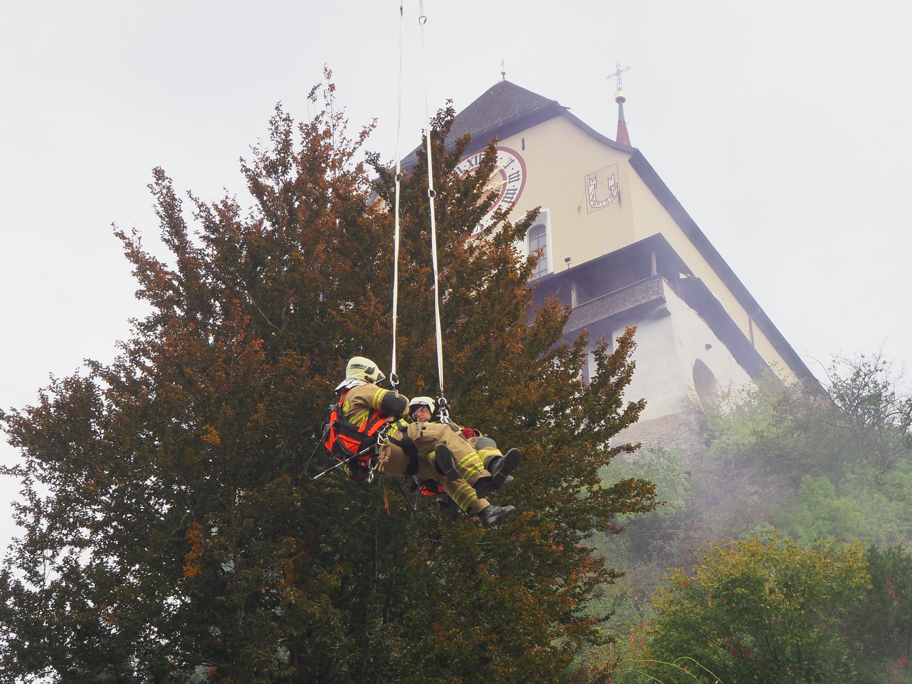 Feuer am Liebfrauenberg