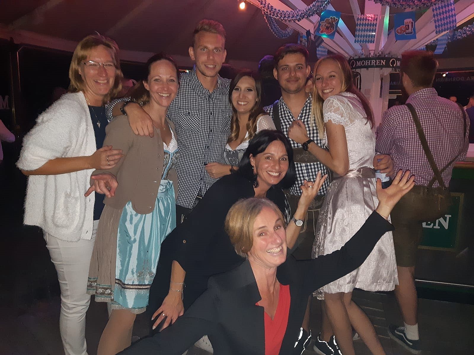 Das Admira-Oktoberfest sorgte wieder für reichlich Stimmung im Forach.